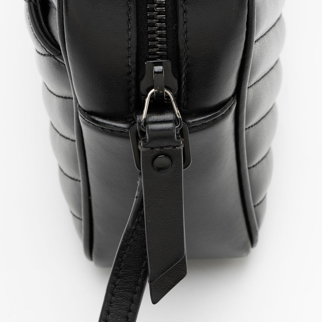 Saint Laurent Matelasse Calfskin Monogram Lou Camera Bag