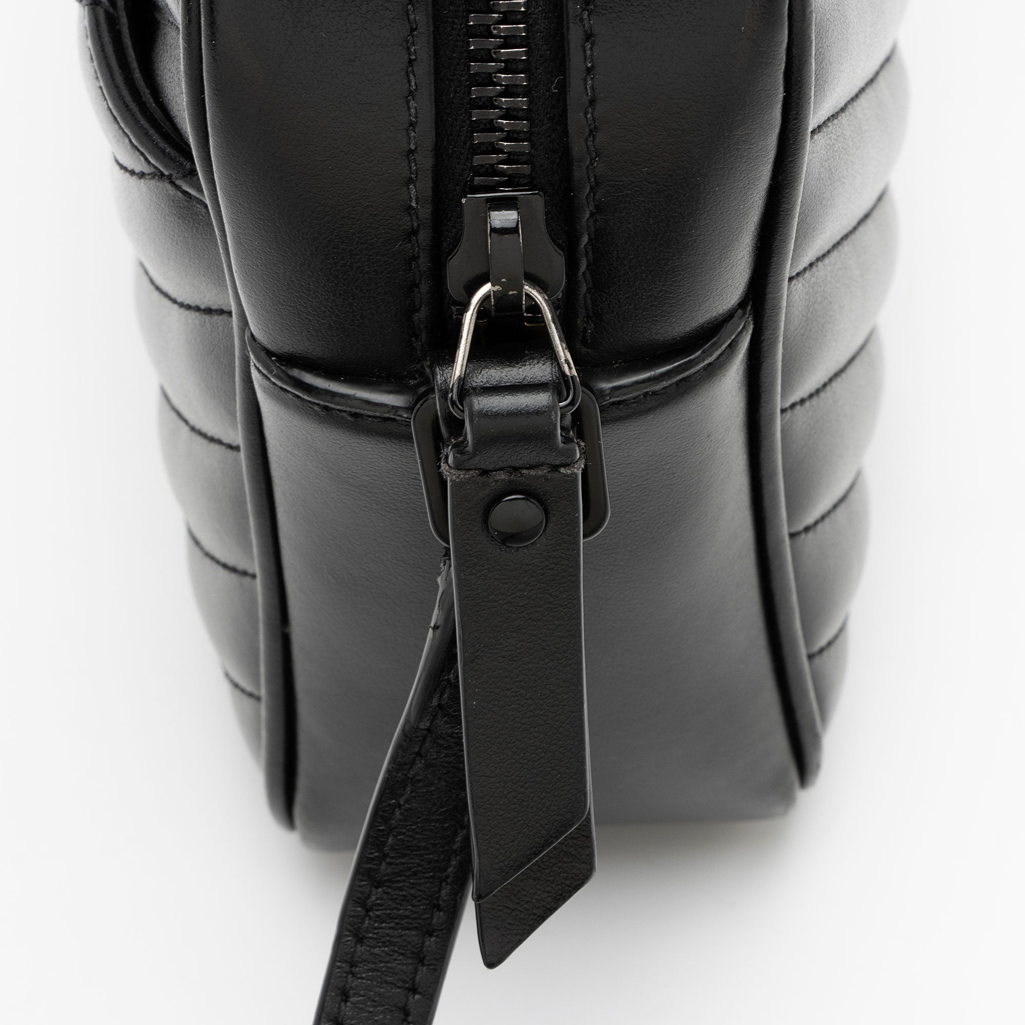 Saint Laurent Matelasse Calfskin Monogram Lou Camera Bag