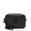 Saint Laurent Matelasse Calfskin Monogram Lou Camera Bag