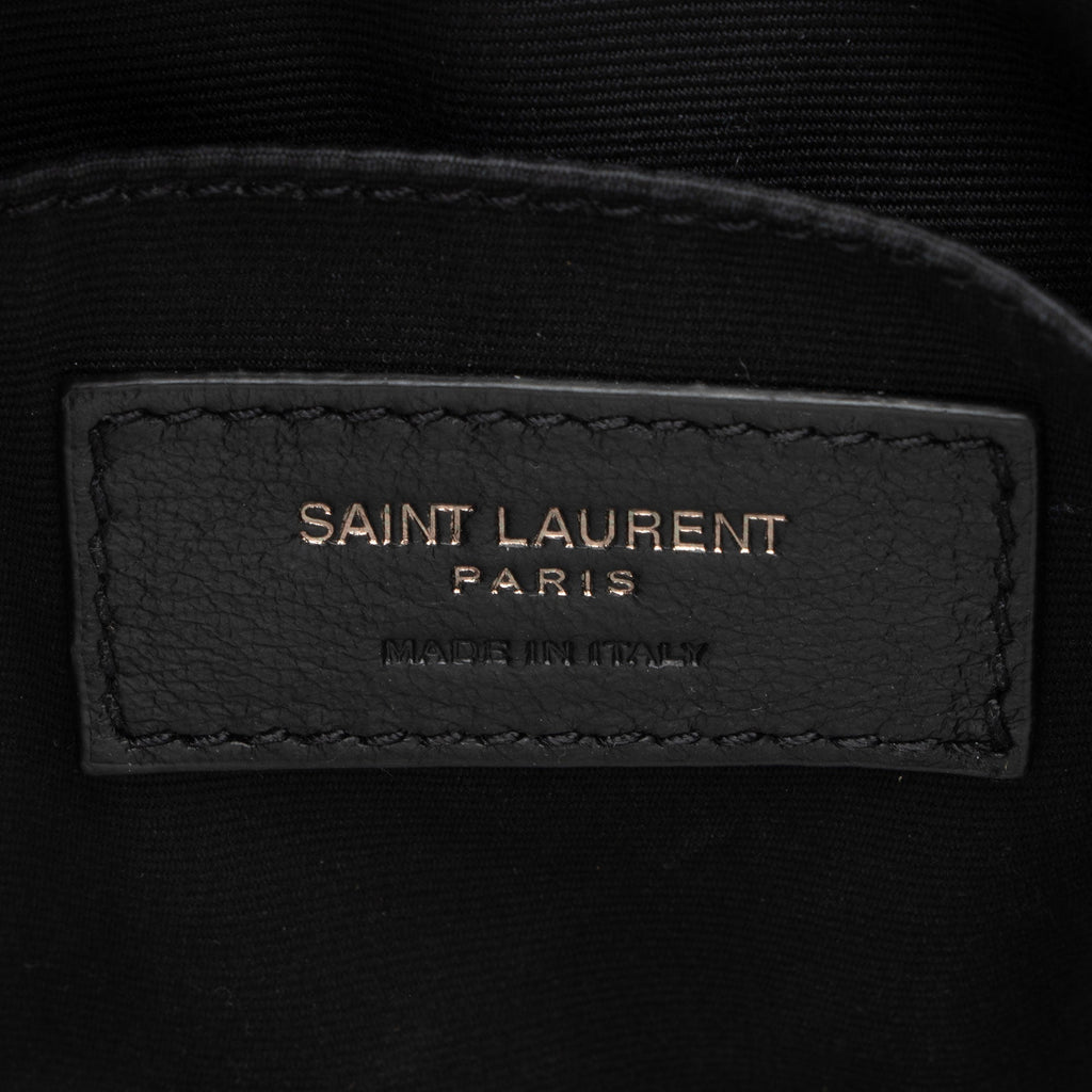 Saint Laurent Matelasse Calfskin Monogram Lou Camera Bag