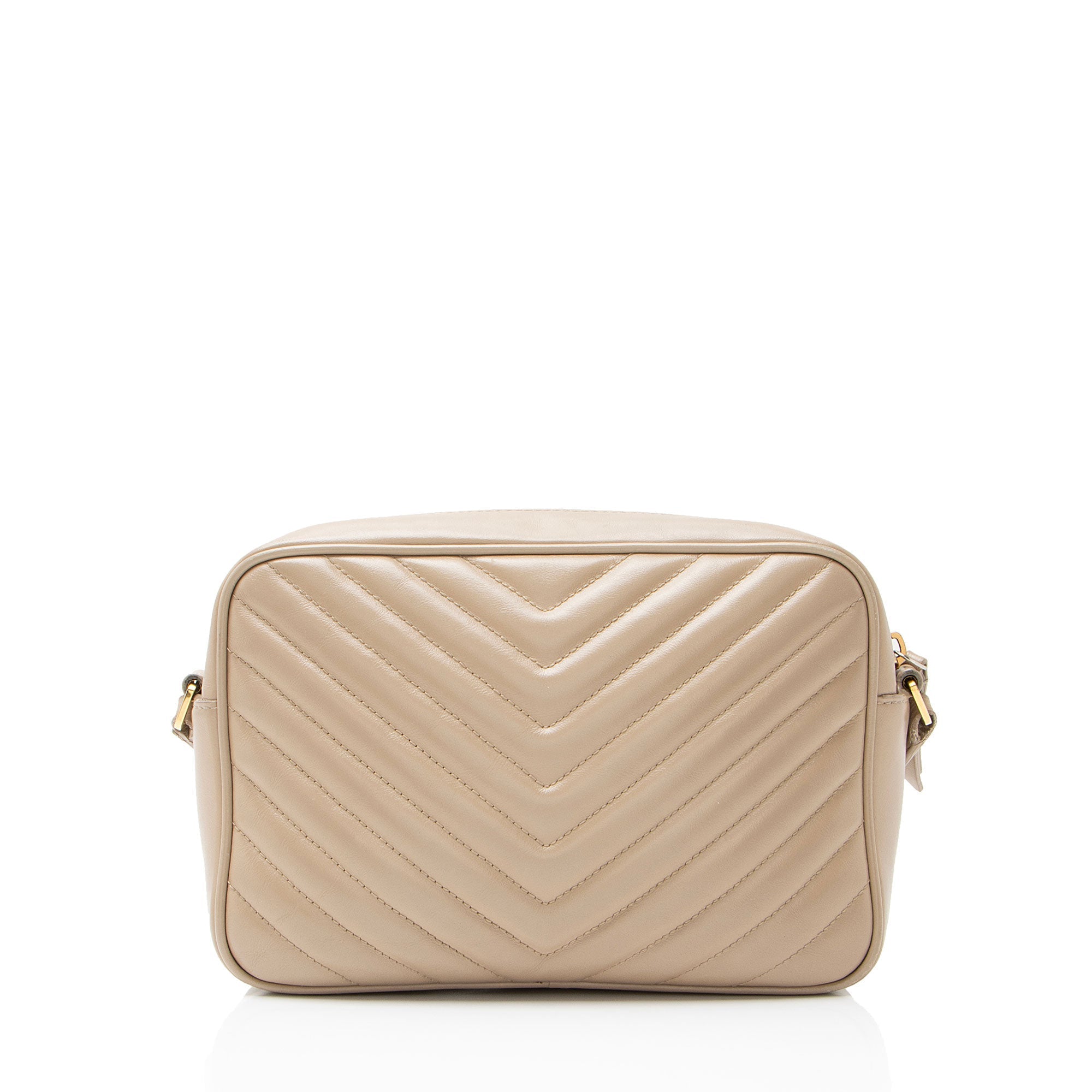 Saint Laurent Matelasse Calfskin Monogram Lou Camera Bag
