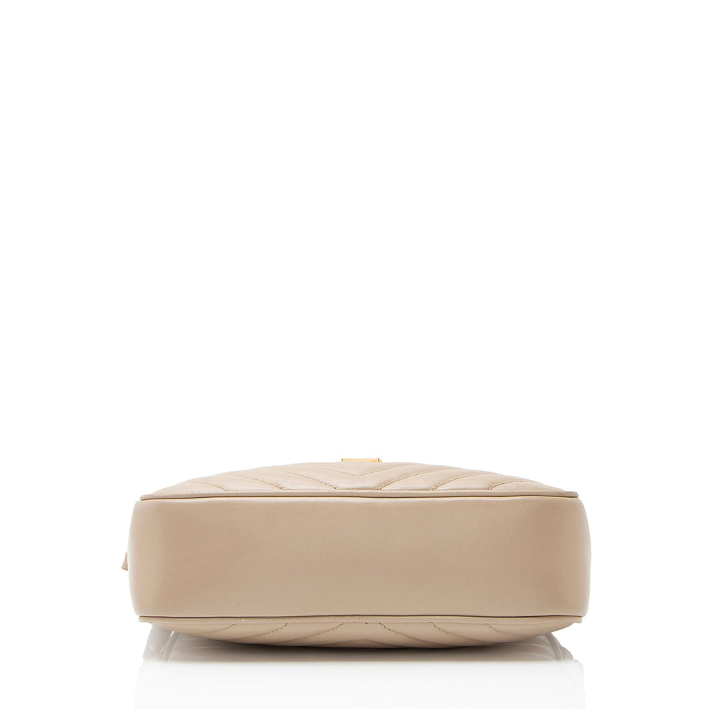 Saint Laurent Matelasse Calfskin Monogram Lou Camera Bag