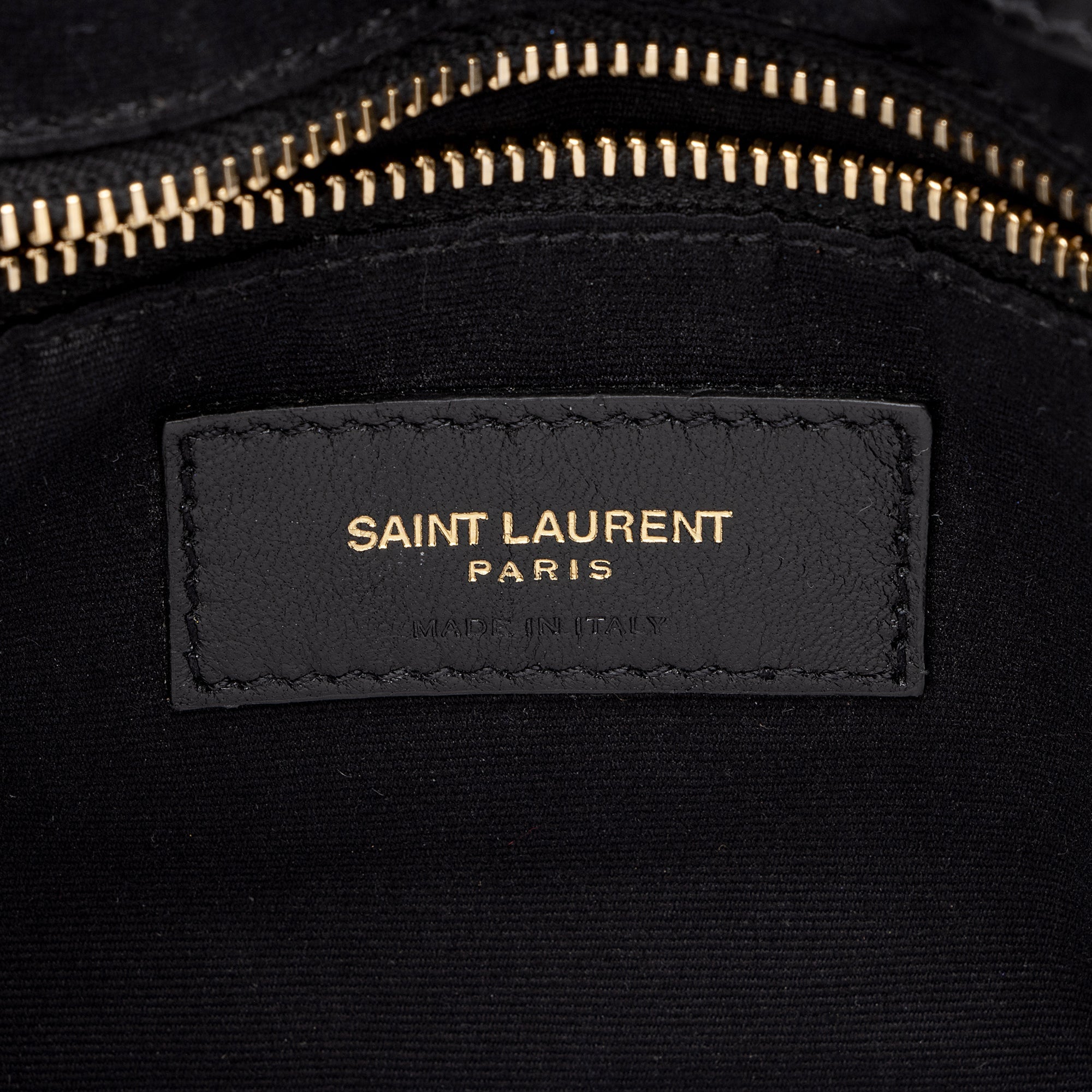 Saint Laurent Matelasse Calfskin Monogram LouLou Chain Medium Shoulder Bag (SHF-22303)
