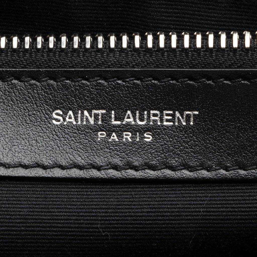 Saint Laurent Matelasse Calfskin Monogram LouLou Chain Medium Shoulder Bag (SHF-23572)