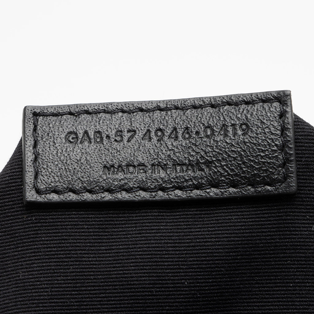 Saint Laurent Matelasse Calfskin Monogram LouLou Chain Medium Shoulder Bag (SHF-SaVb1o)