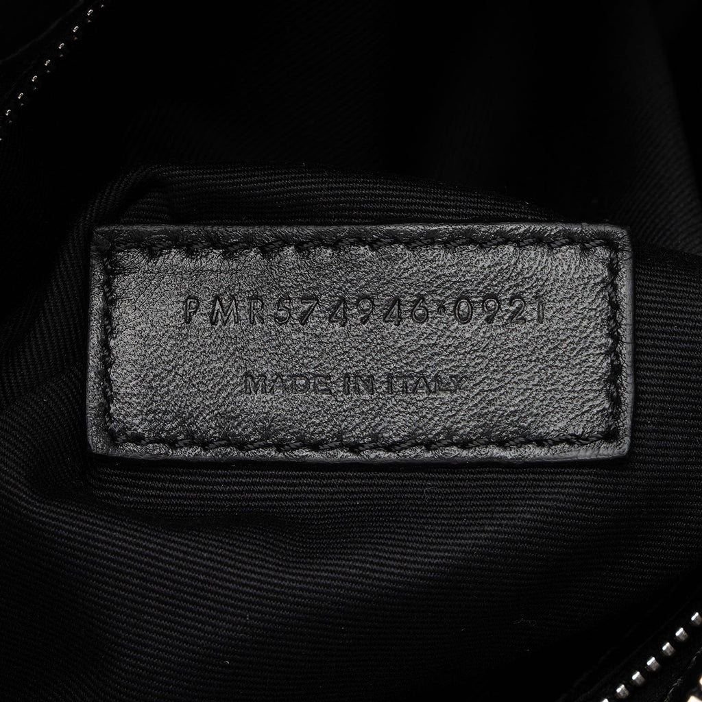 Saint Laurent Matelasse Calfskin Monogram LouLou Chain Medium Shoulder Bag (SHF-3CcYFQ)