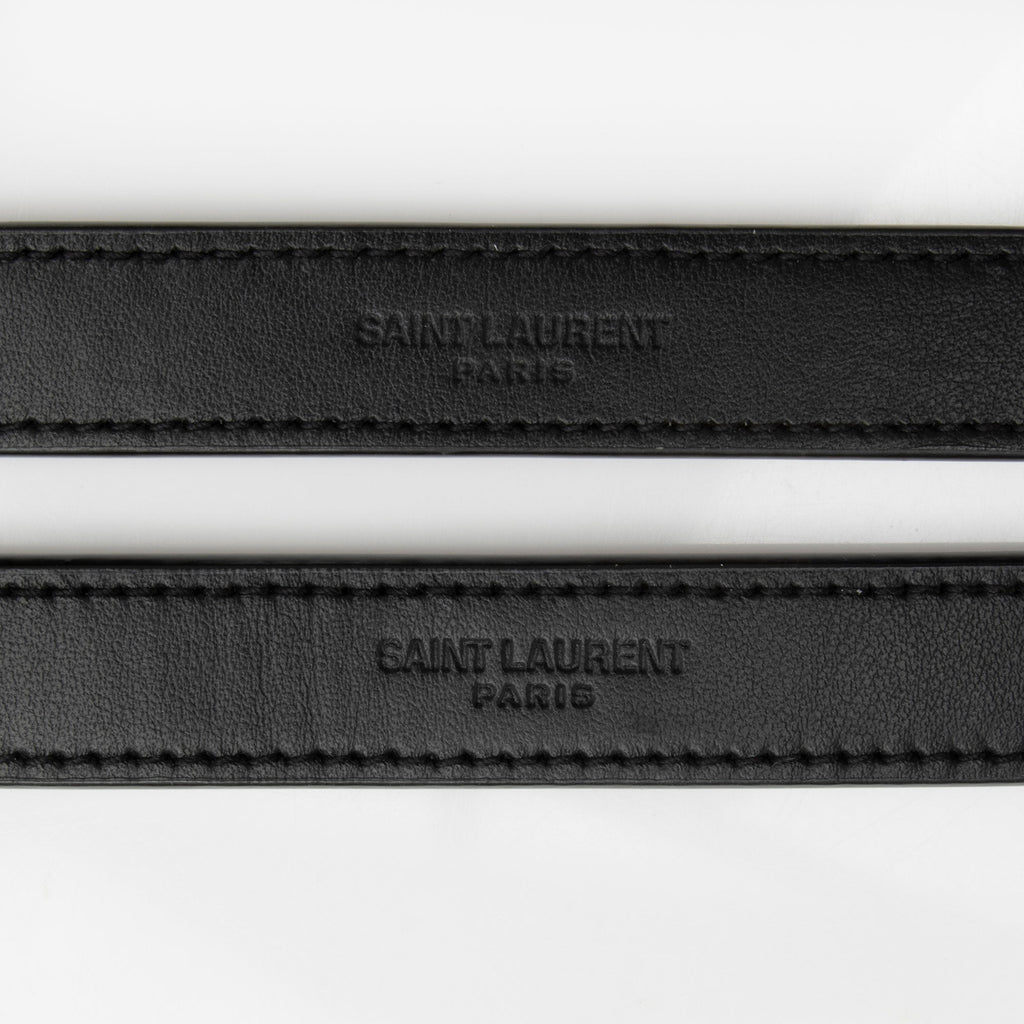 Saint Laurent Matelasse Calfskin Monogram LouLou Chain Medium Shoulder Bag (SHF-pHhqQ4)