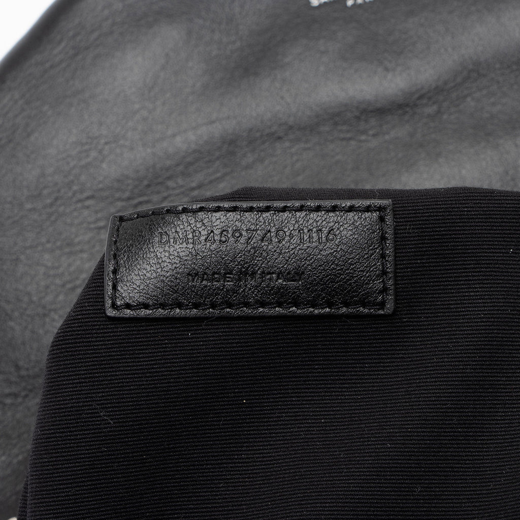 Saint Laurent Matelasse Calfskin Monogram LouLou Chain Medium Shoulder Bag (SHF-qrpSTt)