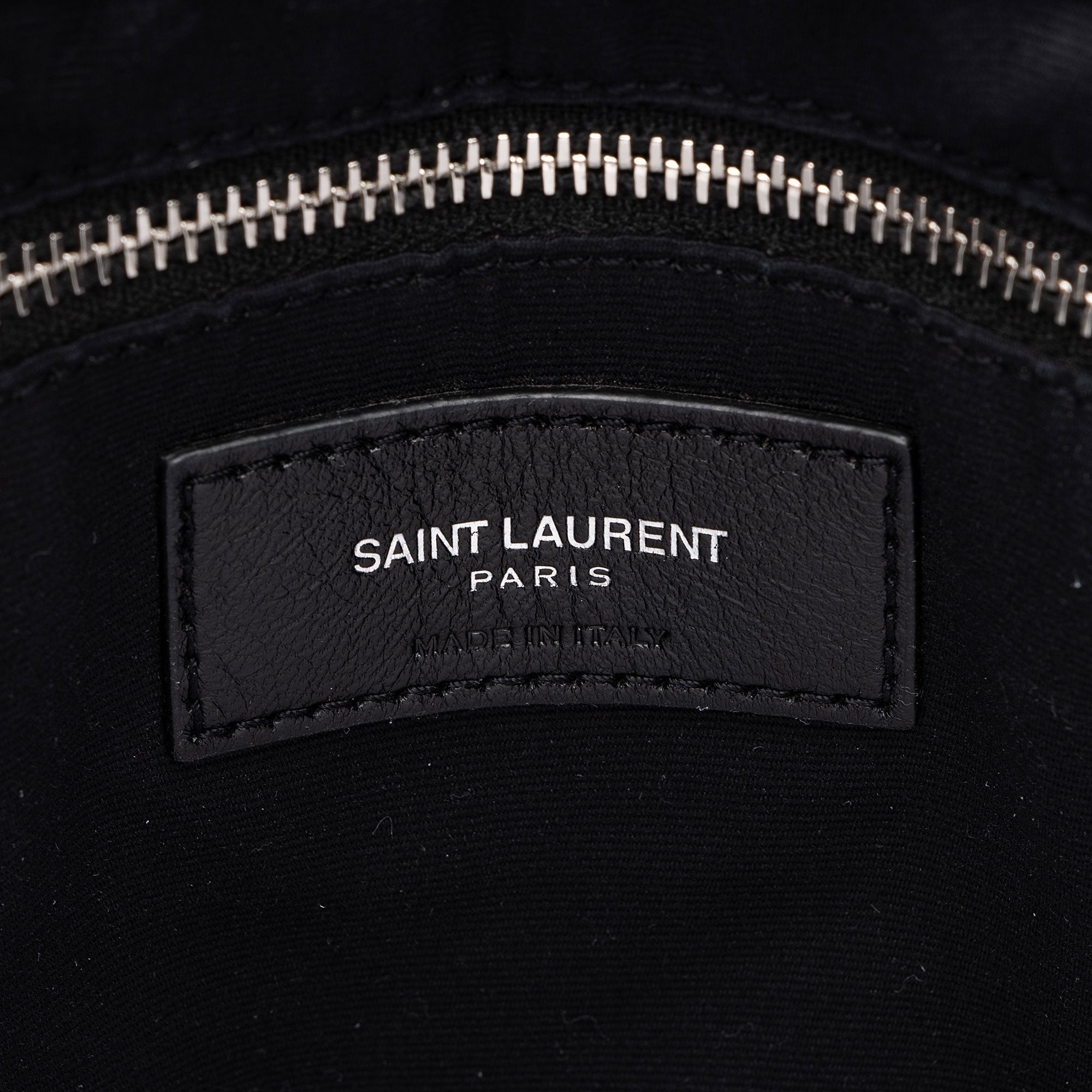 Saint Laurent Matelasse Calfskin Monogram LouLou Chain Medium Shoulder Bag (SHF-qrpSTt)