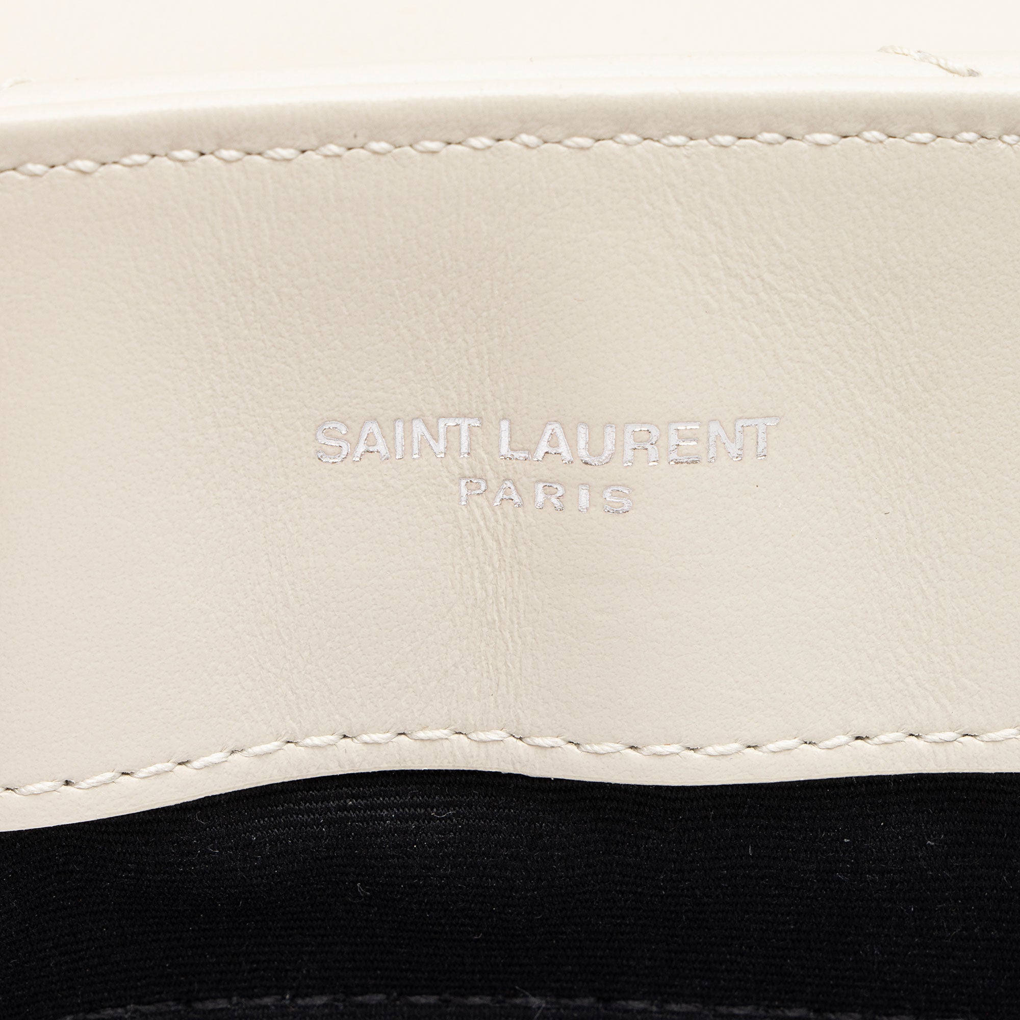 Saint Laurent Matelasse Calfskin Monogram LouLou Chain Medium Shoulder Bag
