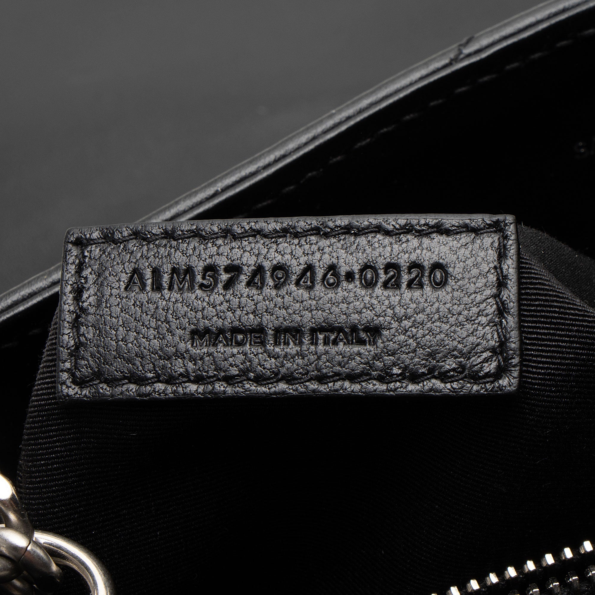 Saint Laurent Matelasse Calfskin Monogram LouLou Chain Medium Shoulder Bag