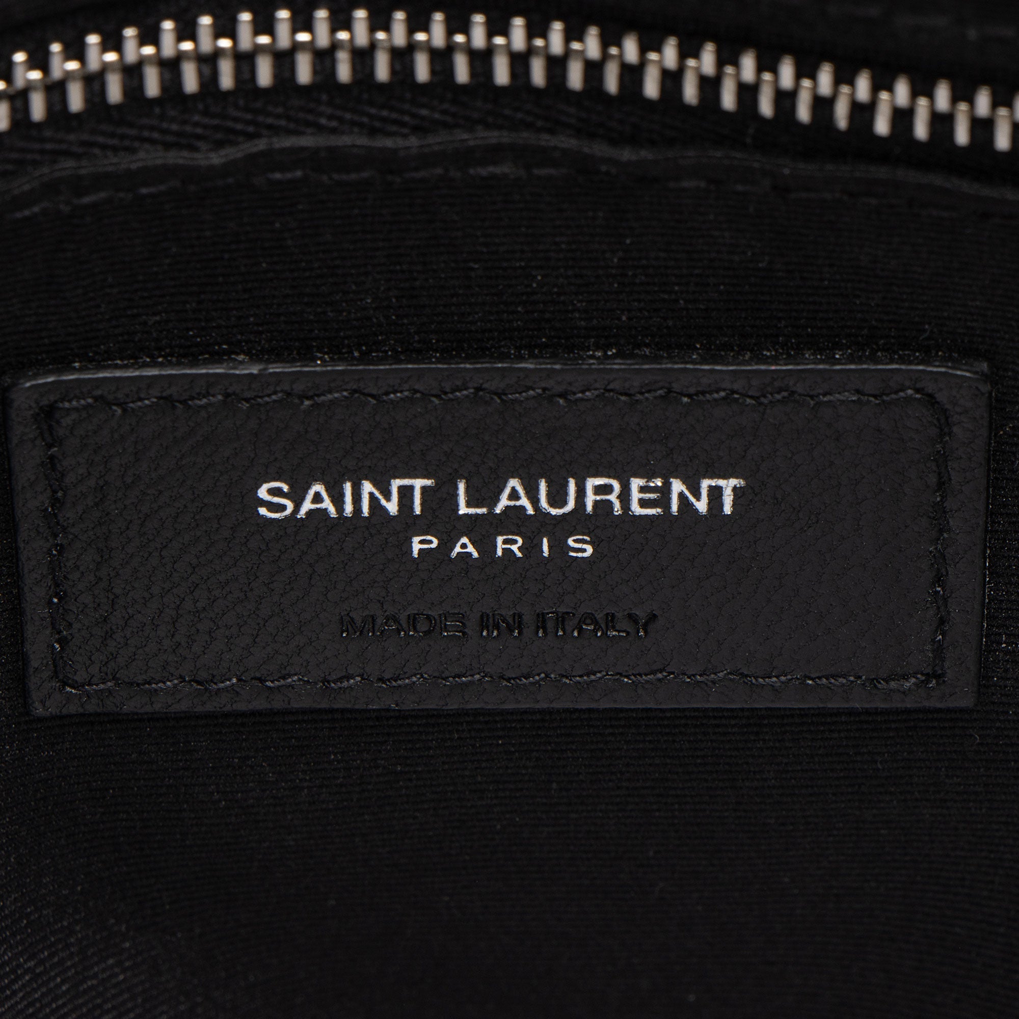 Saint Laurent Matelasse Calfskin Monogram LouLou Chain Medium Shoulder Bag