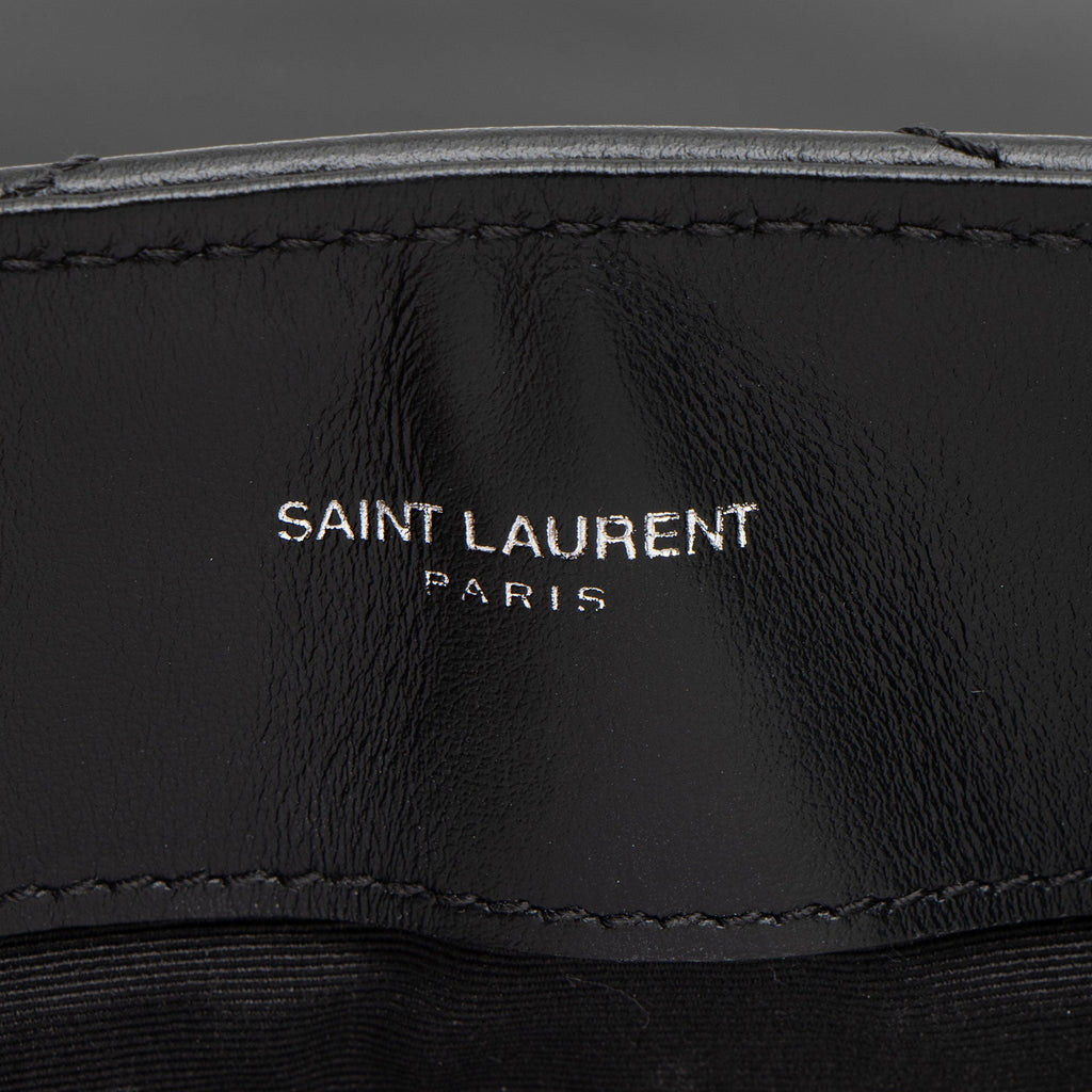Saint Laurent Matelasse Calfskin Monogram LouLou Chain Medium Shoulder Bag