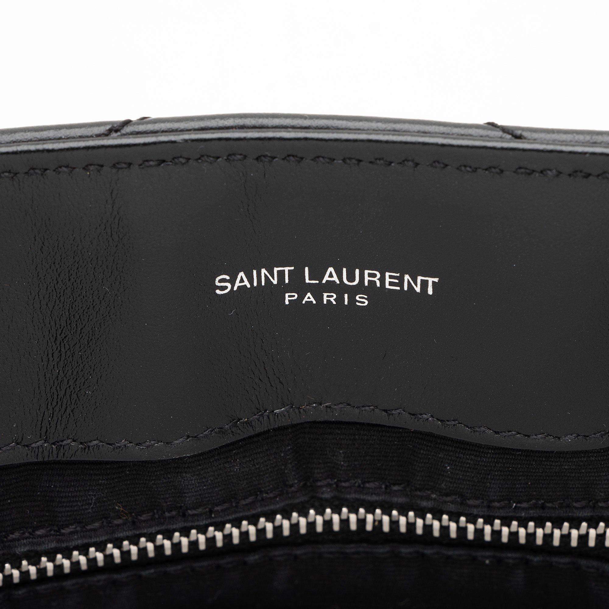 Saint Laurent Matelasse Calfskin Monogram LouLou Chain Medium Shoulder Bag