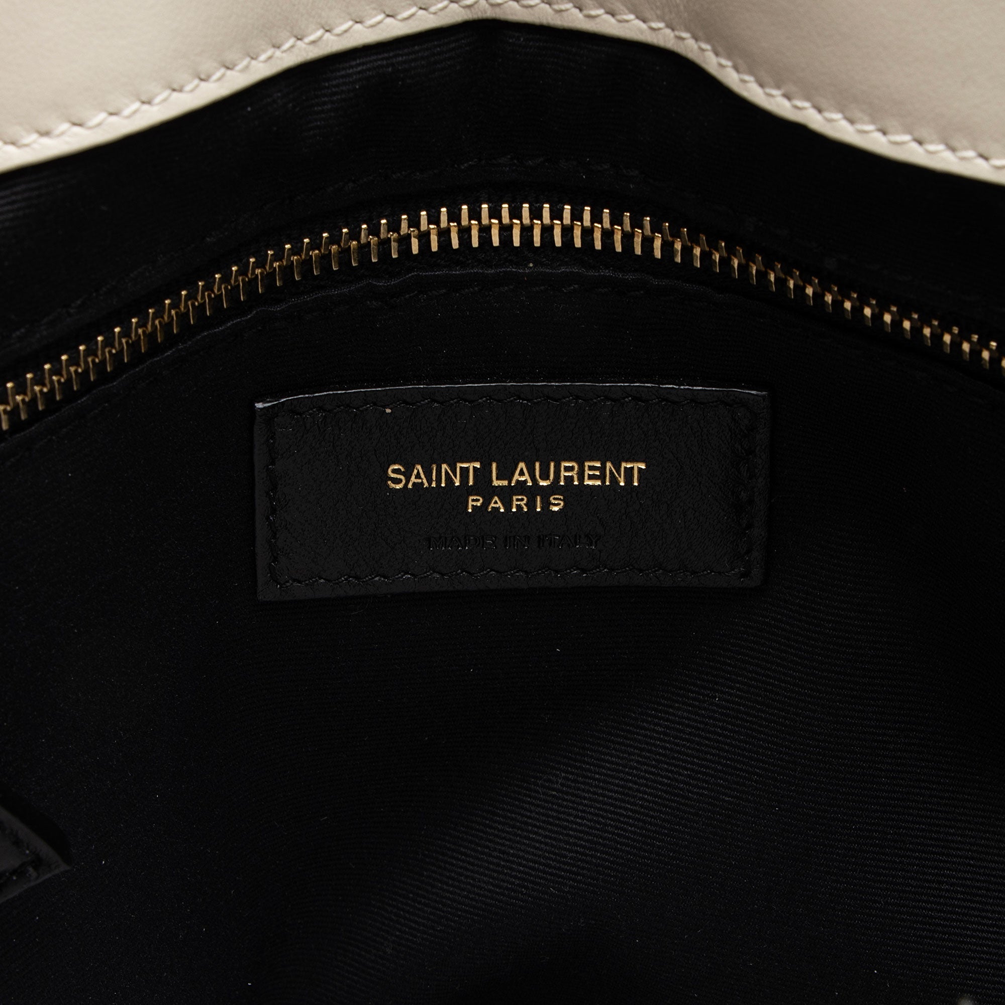 Saint Laurent Matelasse Calfskin Monogram LouLou Chain Medium Shoulder Bag