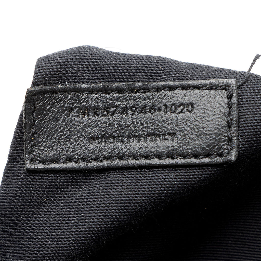 Saint Laurent Matelasse Calfskin Monogram LouLou Chain Medium Shoulder Bag