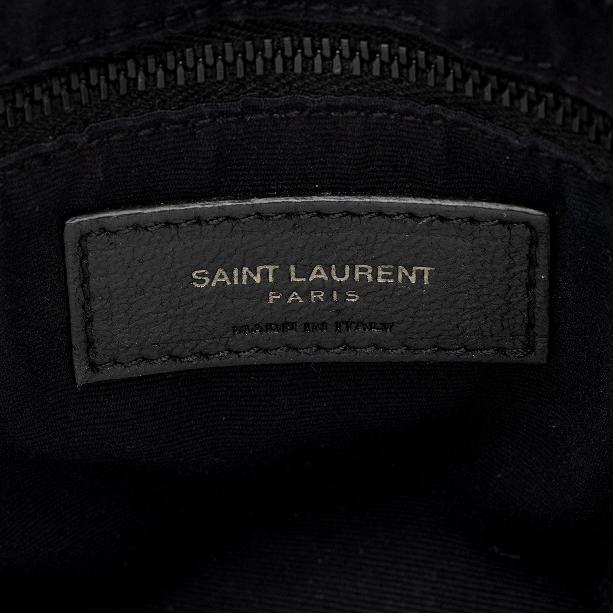 Saint Laurent Matelasse Calfskin Monogram LouLou Chain Medium Shoulder Bag