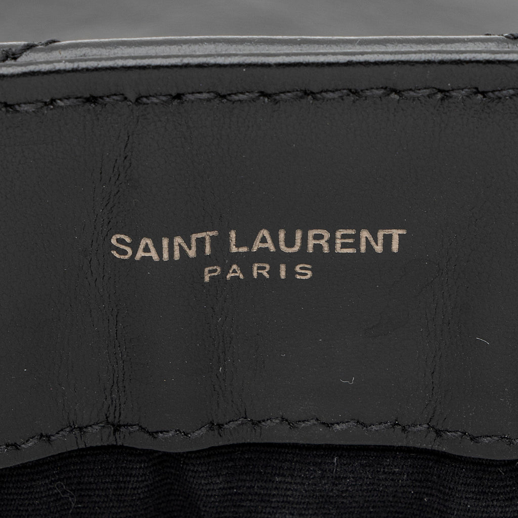 Saint Laurent Matelasse Calfskin Monogram LouLou Chain Medium Shoulder Bag