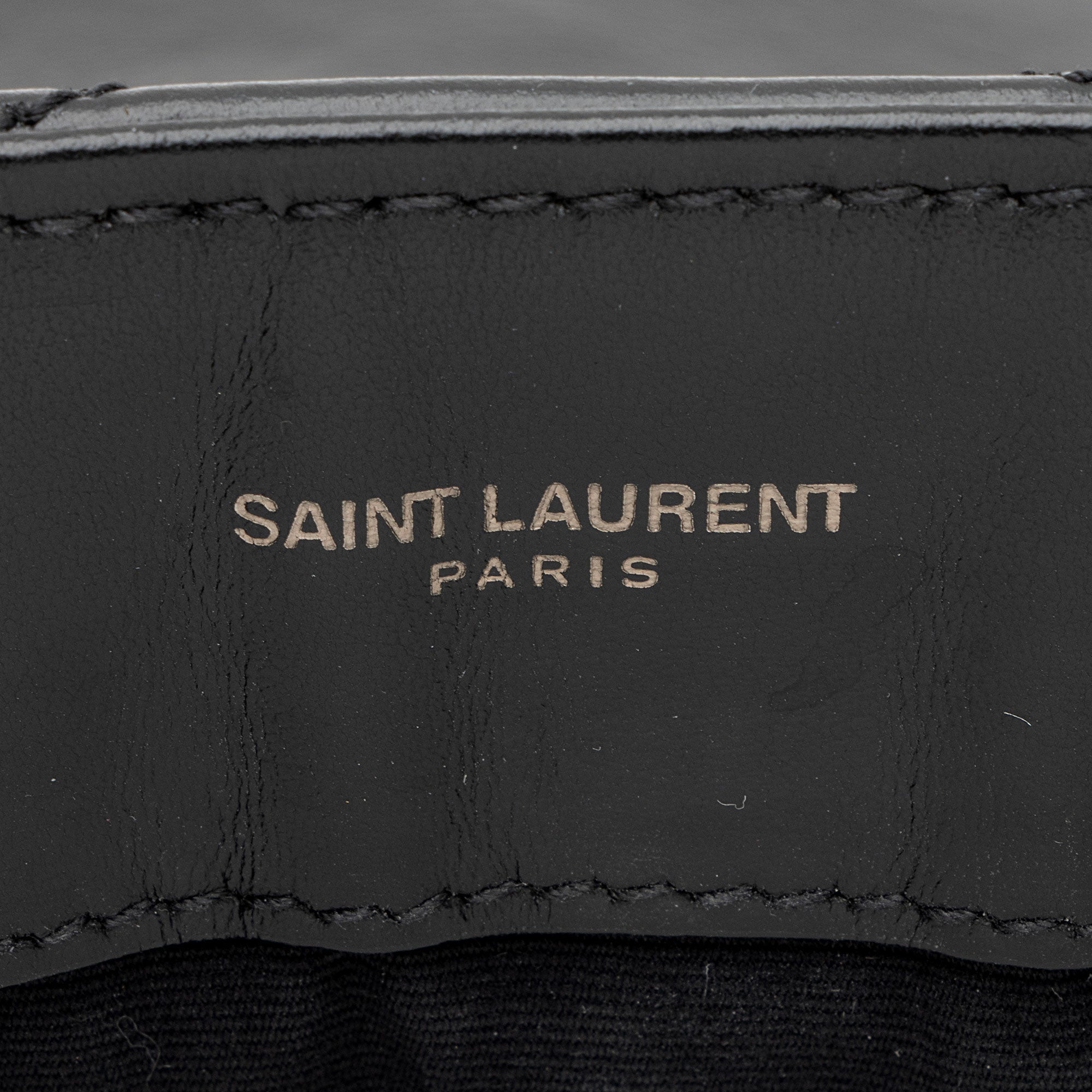 Saint Laurent Matelasse Calfskin Monogram LouLou Chain Medium Shoulder Bag