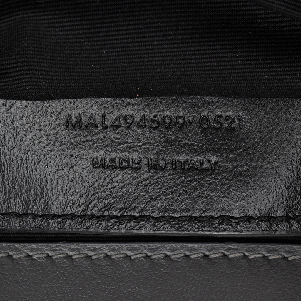 Saint Laurent Matelasse Calfskin Monogram LouLou Chain Small Crossbody (SHF-B5OsZv)