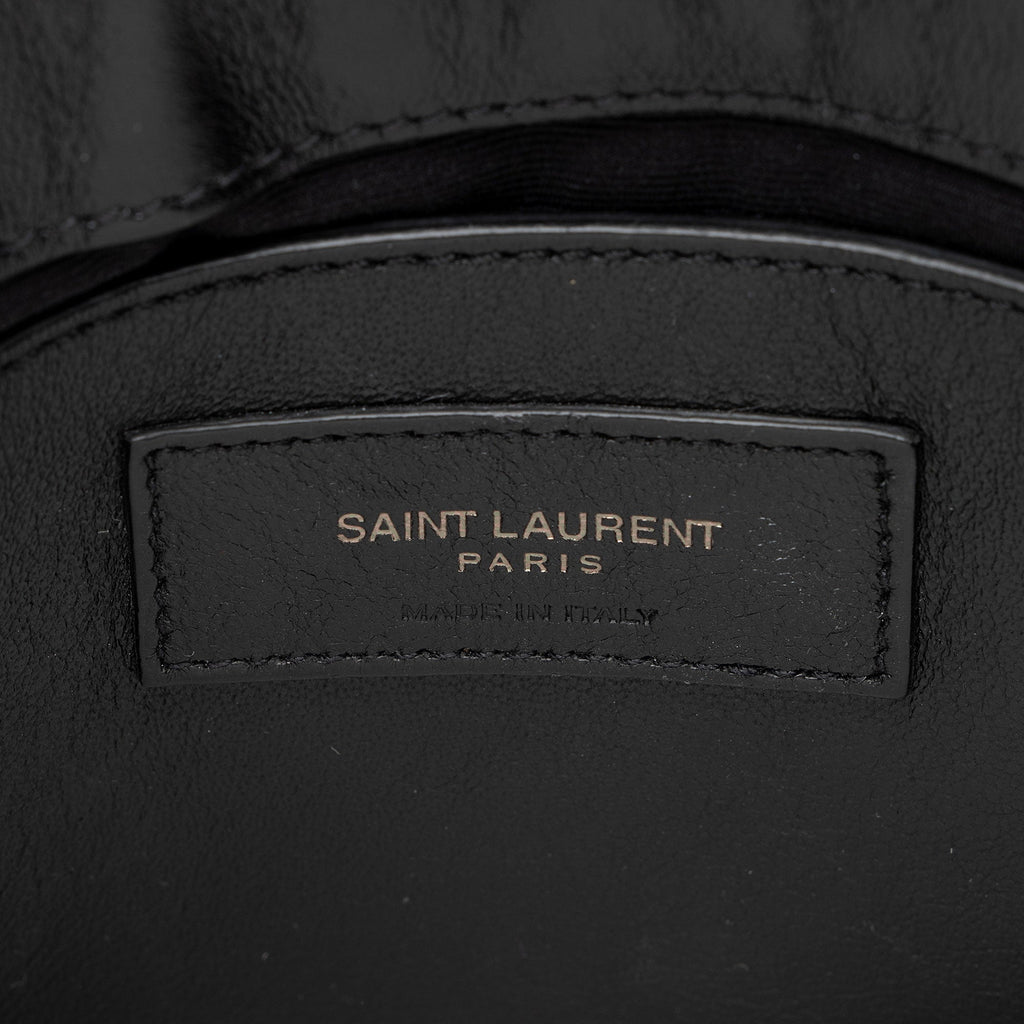 Saint Laurent Matelasse Calfskin Monogram LouLou Chain Small Crossbody (SHF-acKu6w)