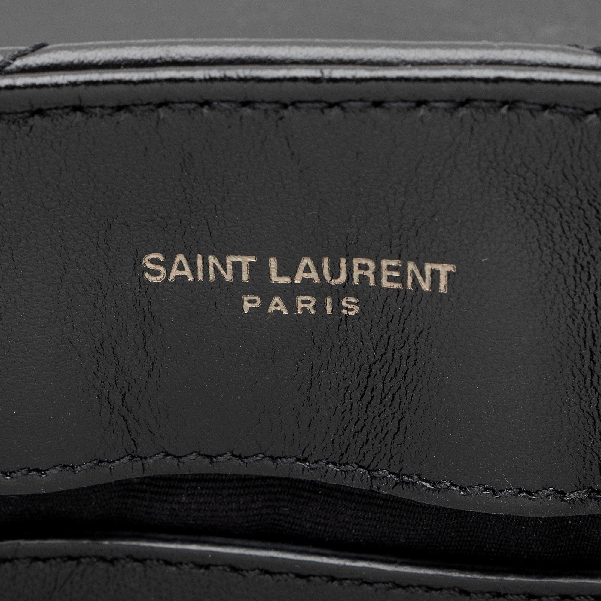 Saint Laurent Matelasse Calfskin Monogram LouLou Chain Small Crossbody (SHF-acKu6w)