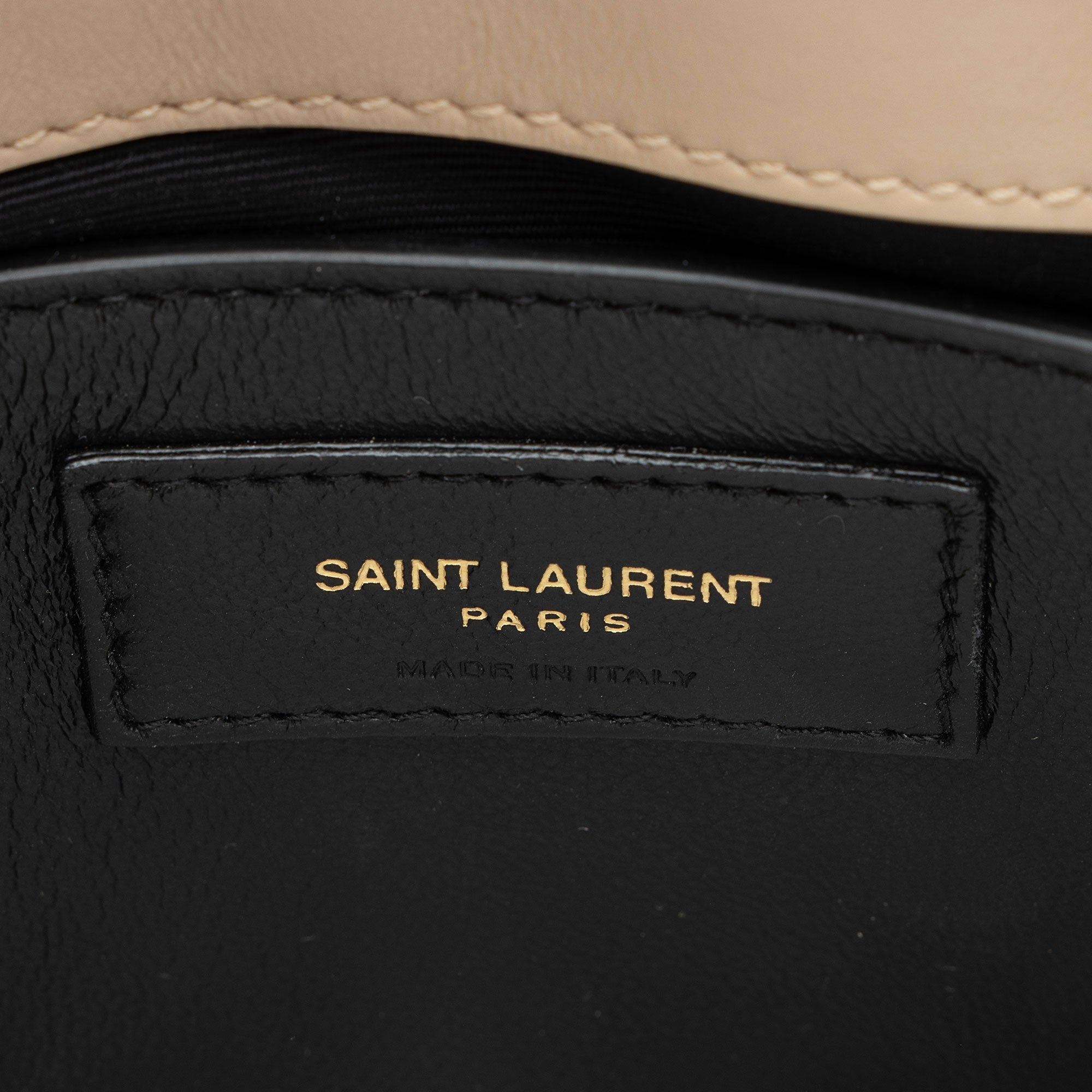 Saint Laurent Matelasse Calfskin Monogram LouLou Chain Small Crossbody (SHF-XSfoNV)
