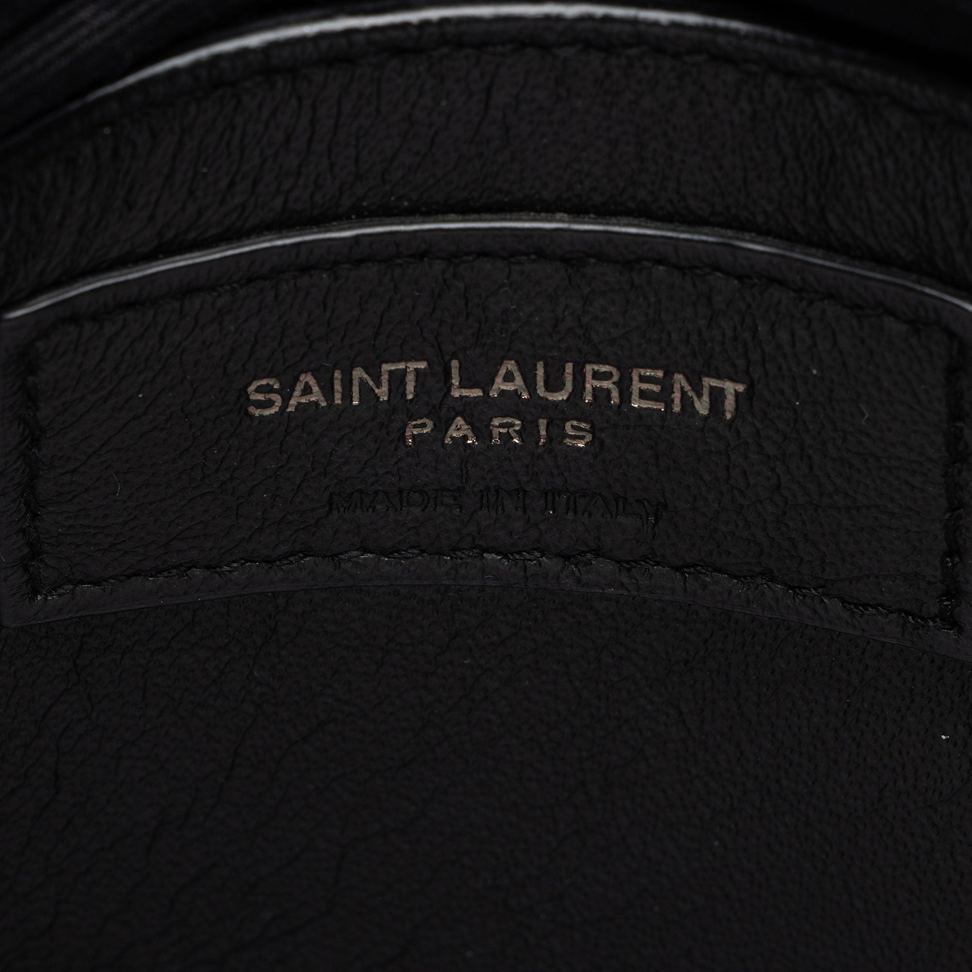 Saint Laurent Matelasse Calfskin Monogram LouLou Chain Small Crossbody (SHF-Q3tPOo)