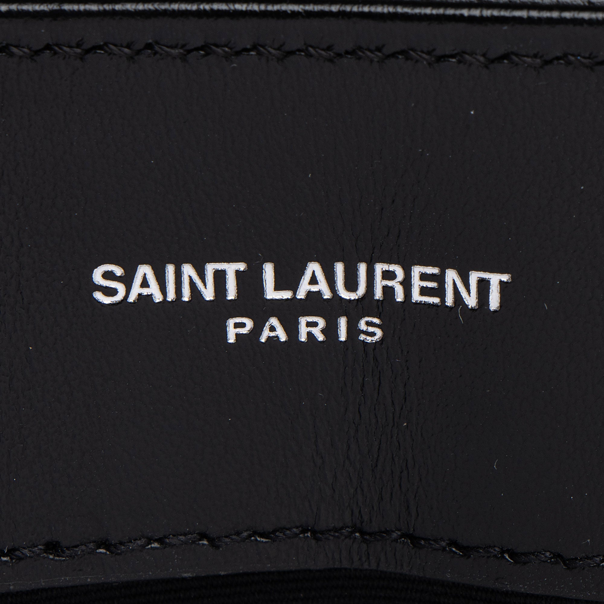 Saint Laurent Matelasse Calfskin Monogram LouLou Chain Small Crossbody