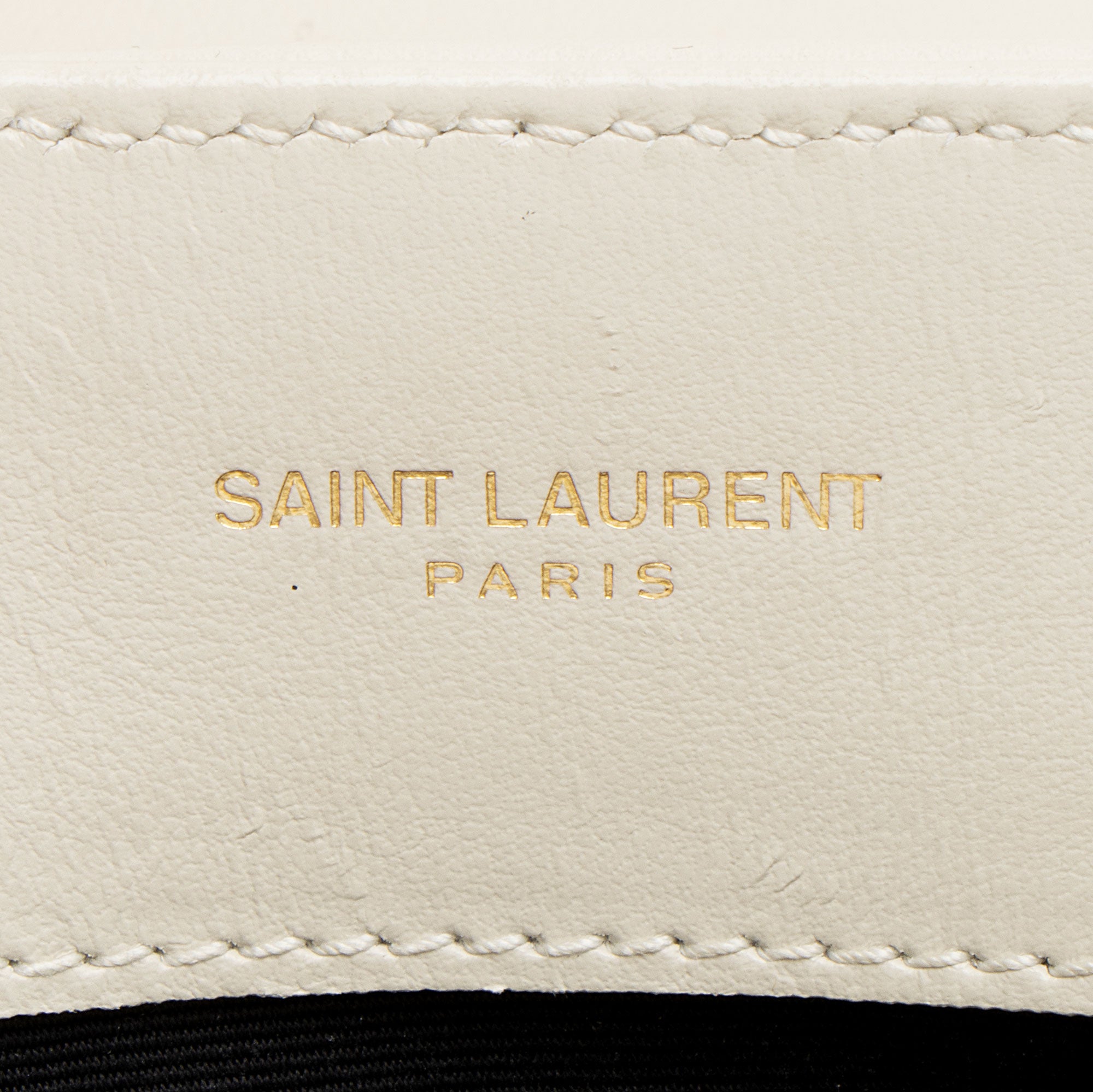Saint Laurent Matelasse Calfskin Monogram LouLou Chain Small Crossbody