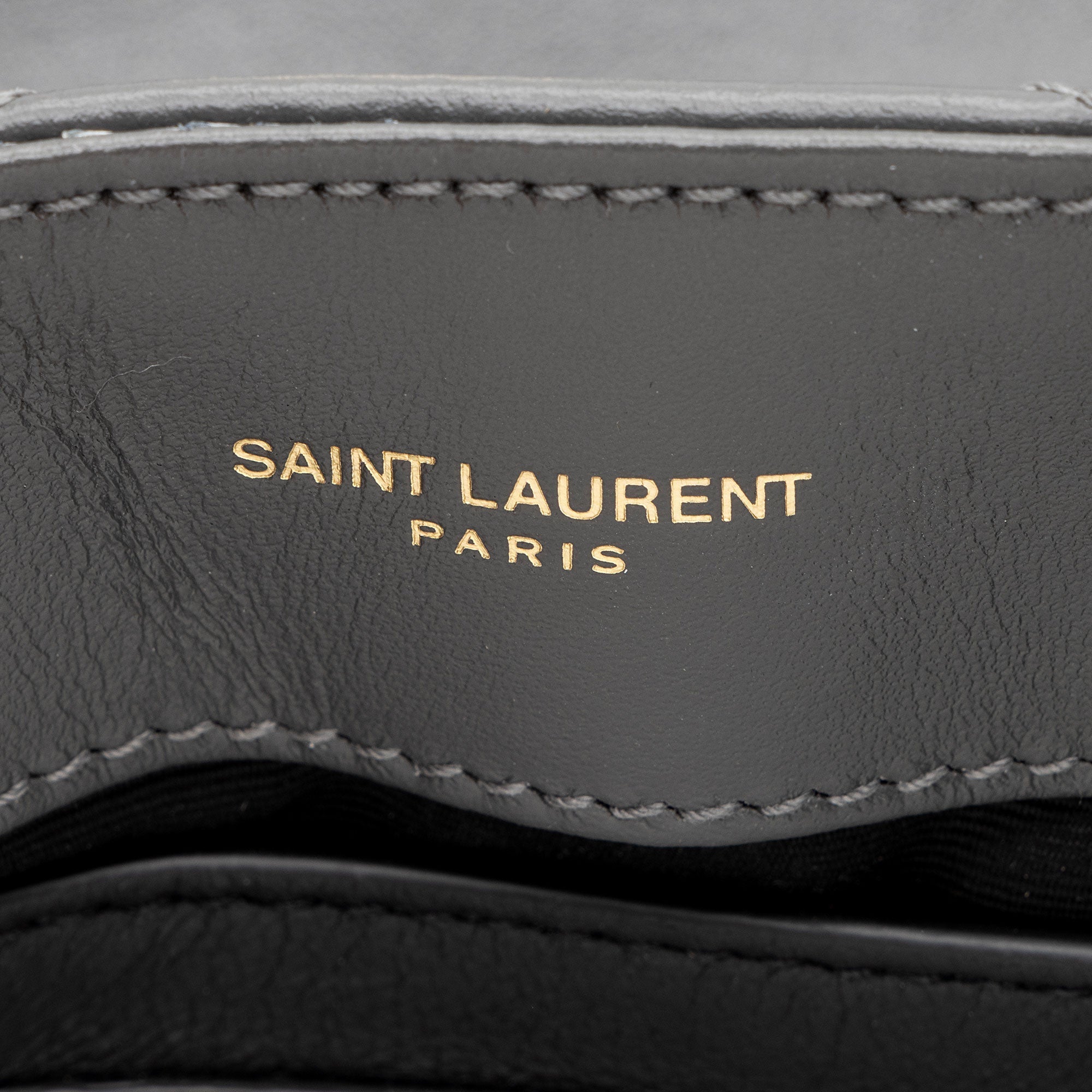 Saint Laurent Matelasse Calfskin Monogram LouLou Chain Small Crossbody