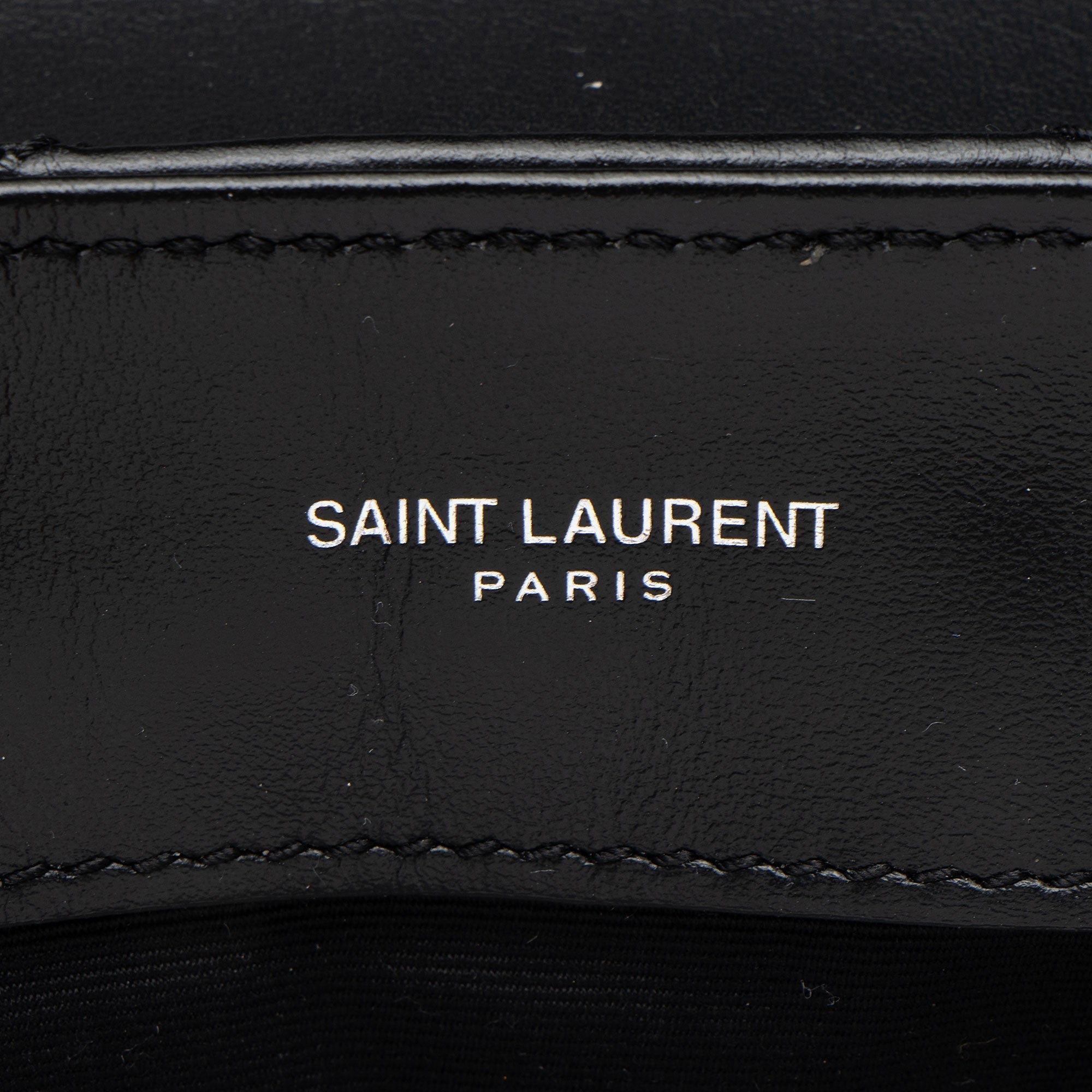 Saint Laurent Matelasse Calfskin Monogram LouLou Chain Small Crossbody