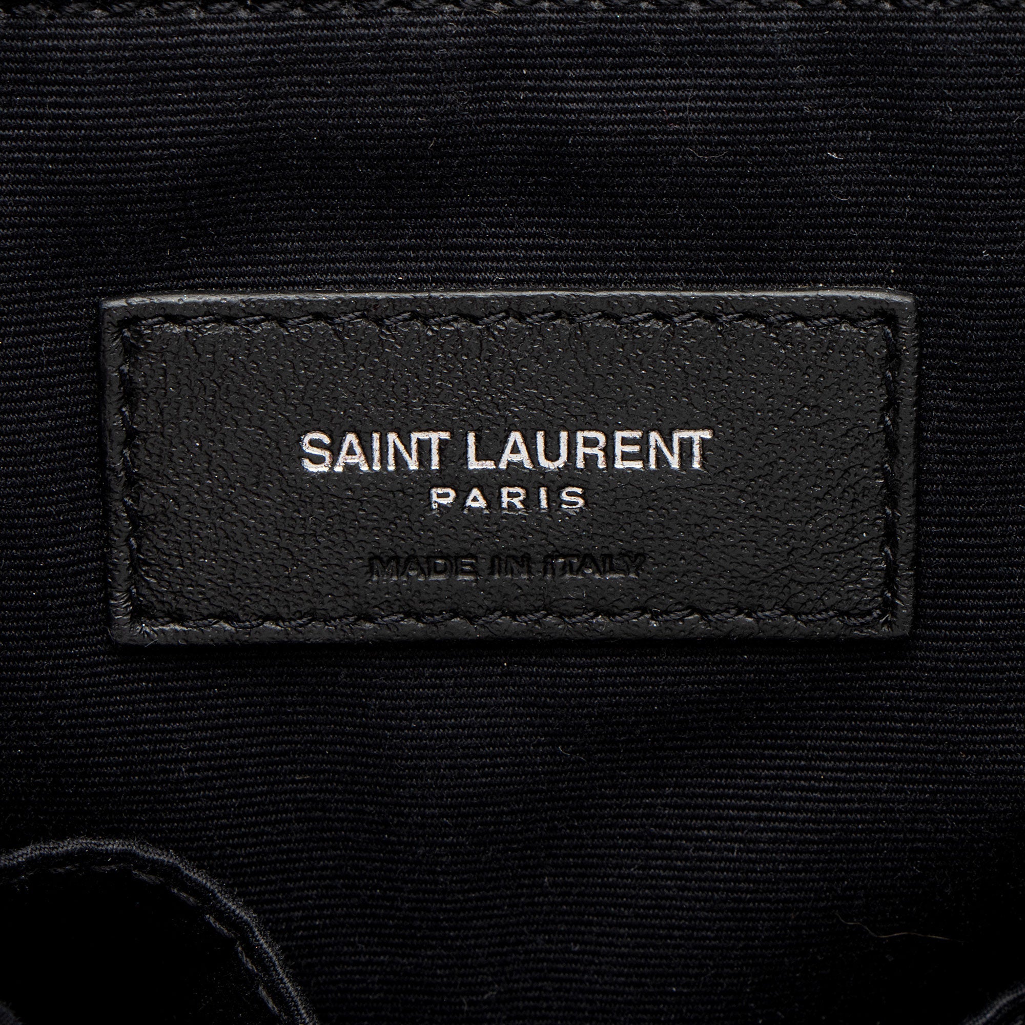 Saint Laurent Matelasse Calfskin Monogram LouLou Medium Backpack (SHF-m1rXfW)