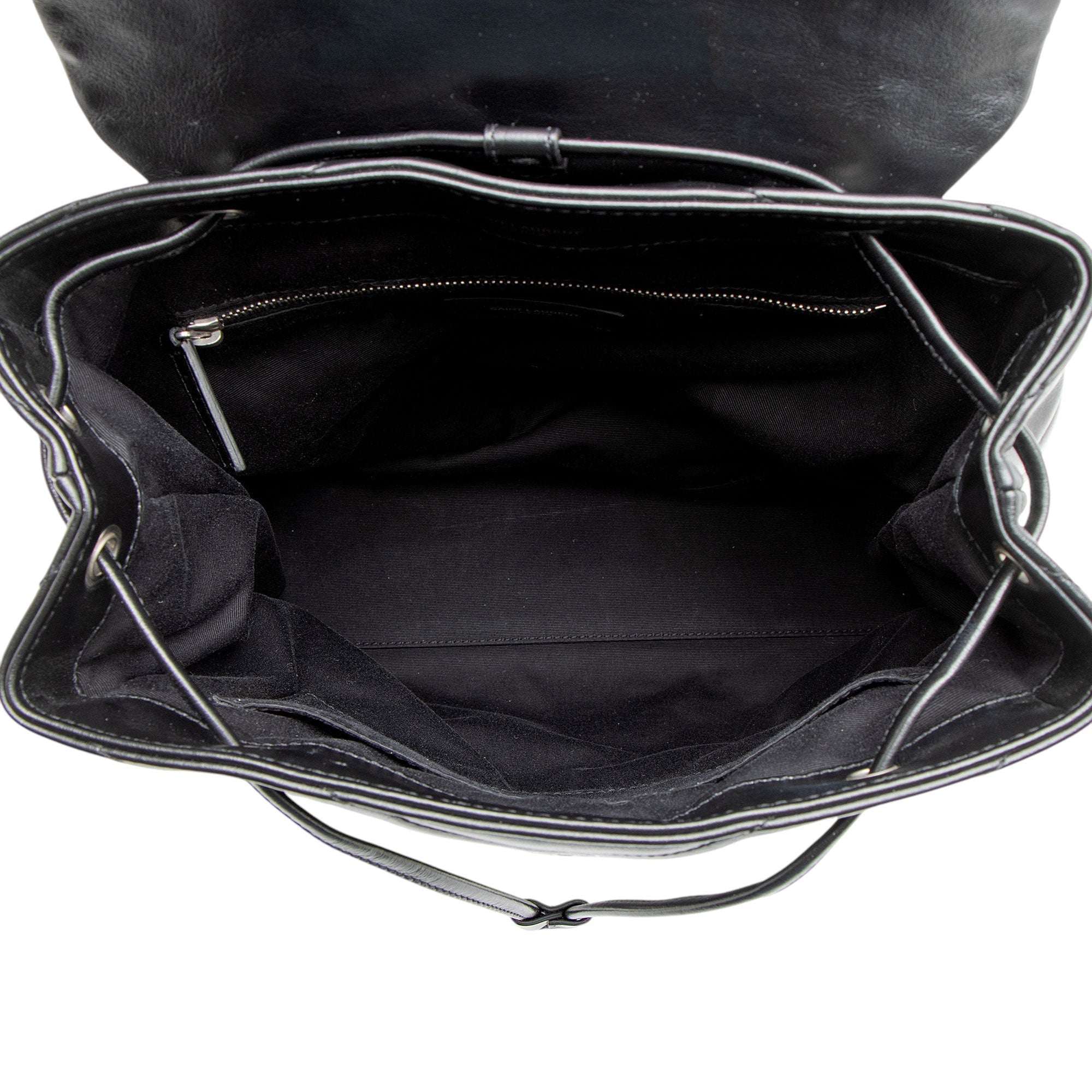Saint Laurent Matelasse Calfskin Monogram LouLou Medium Backpack (SHF-TSOSNw)