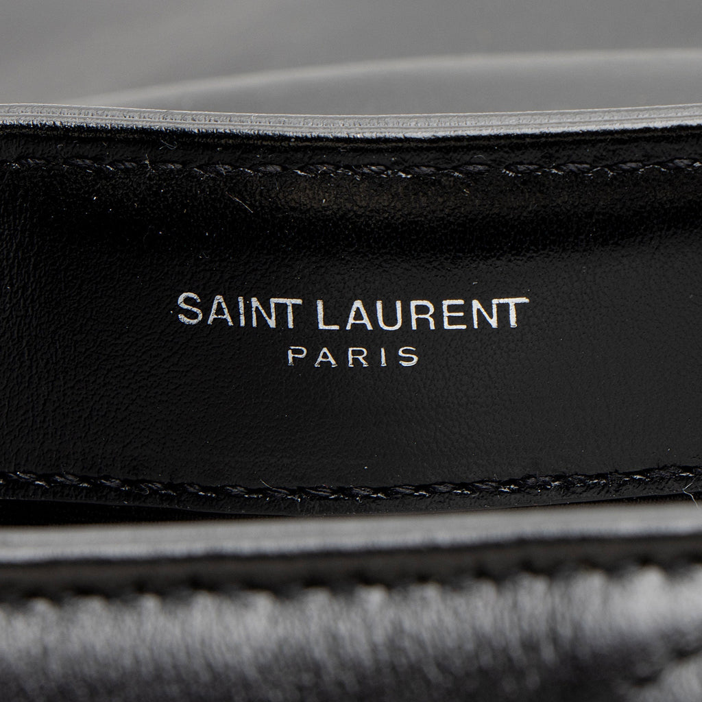 Saint Laurent Matelasse Calfskin Monogram LouLou Medium Backpack (SHF-TSOSNw)