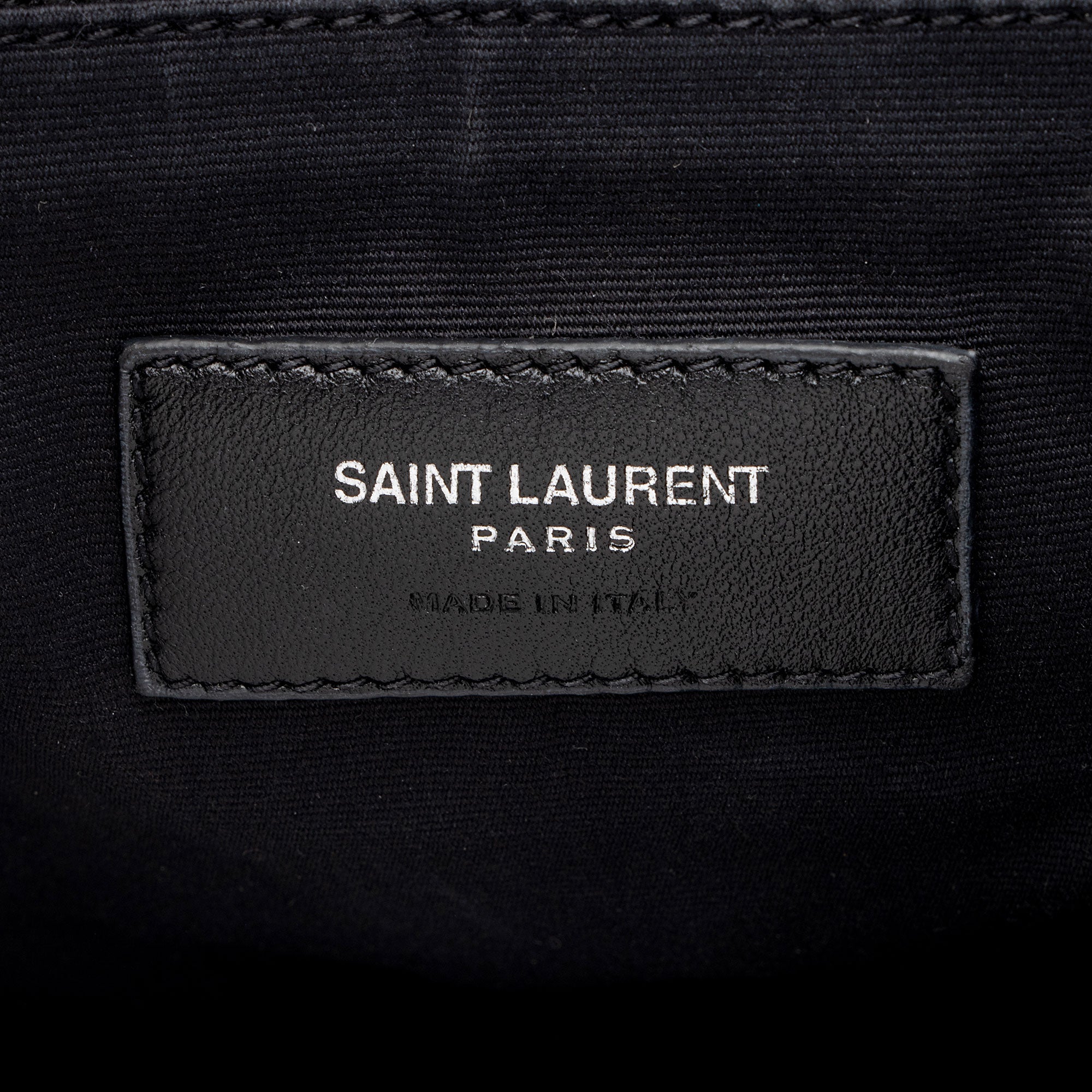 Saint Laurent Matelasse Calfskin Monogram LouLou Medium Backpack
