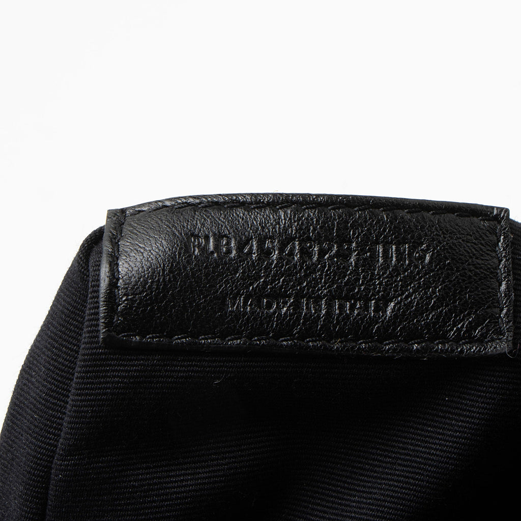 Saint Laurent Matelasse Calfskin Monogram LouLou Slouchy Large Shoulder Bag