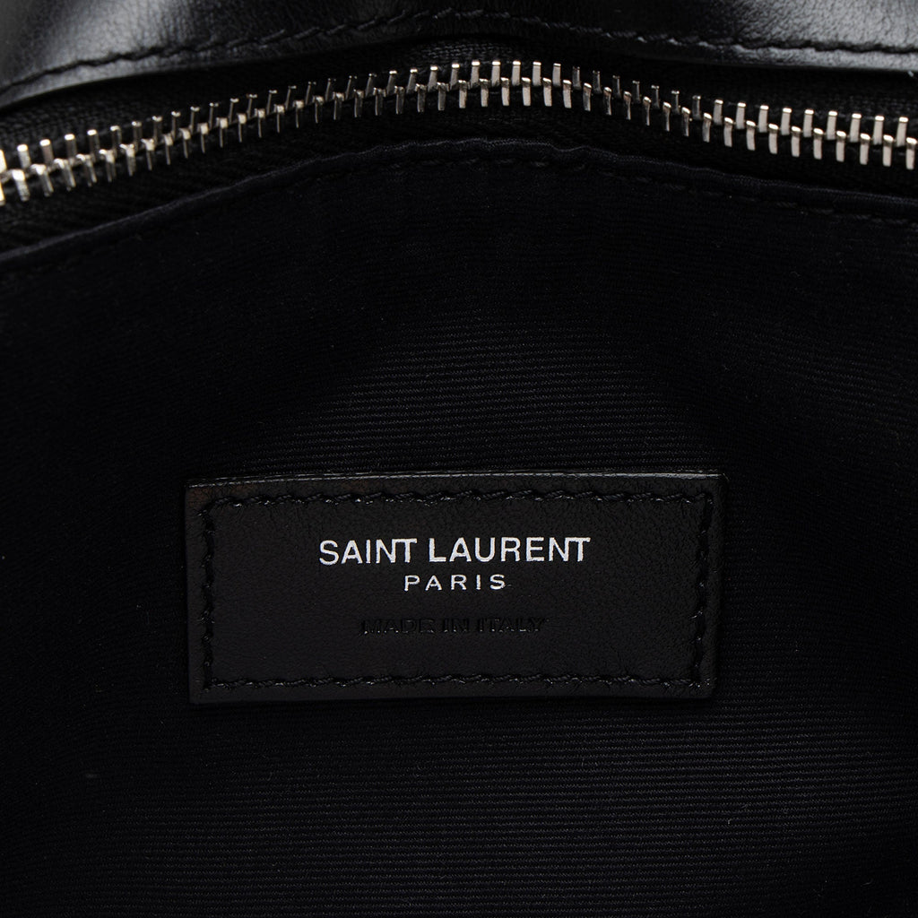 Saint Laurent Matelasse Calfskin Monogram LouLou Slouchy Large Shoulder Bag