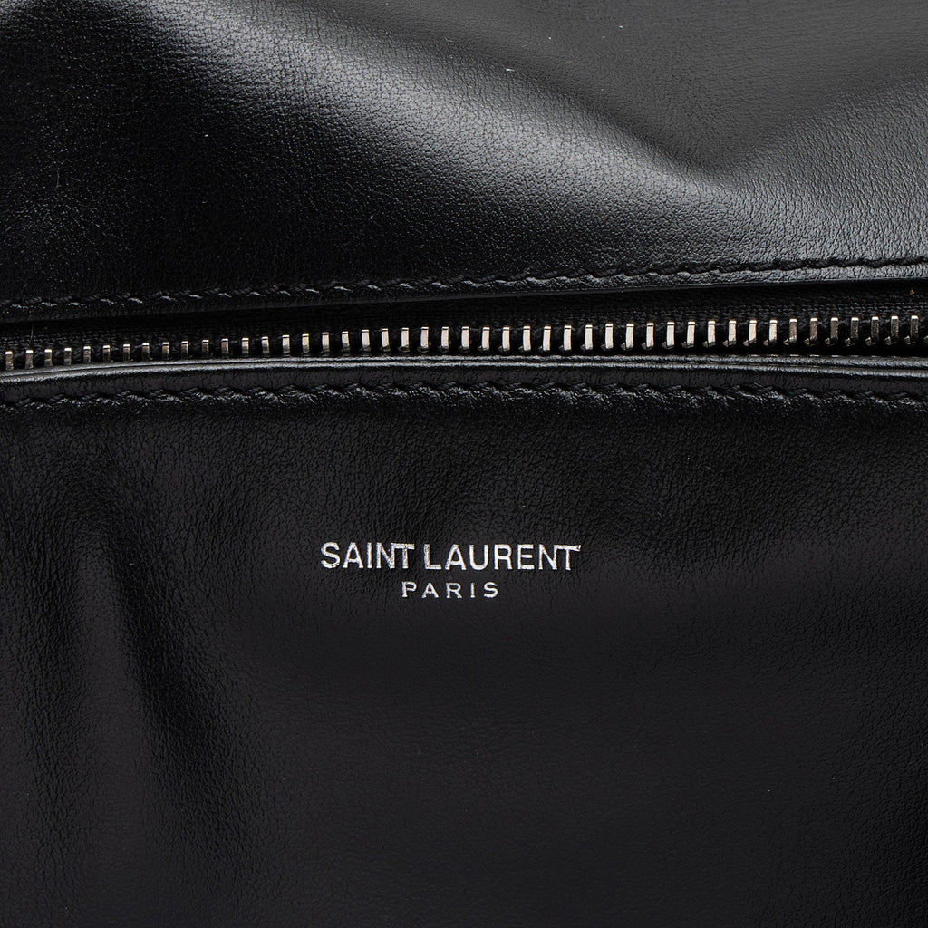 Saint Laurent Matelasse Calfskin Monogram LouLou Slouchy Large Shoulder Bag