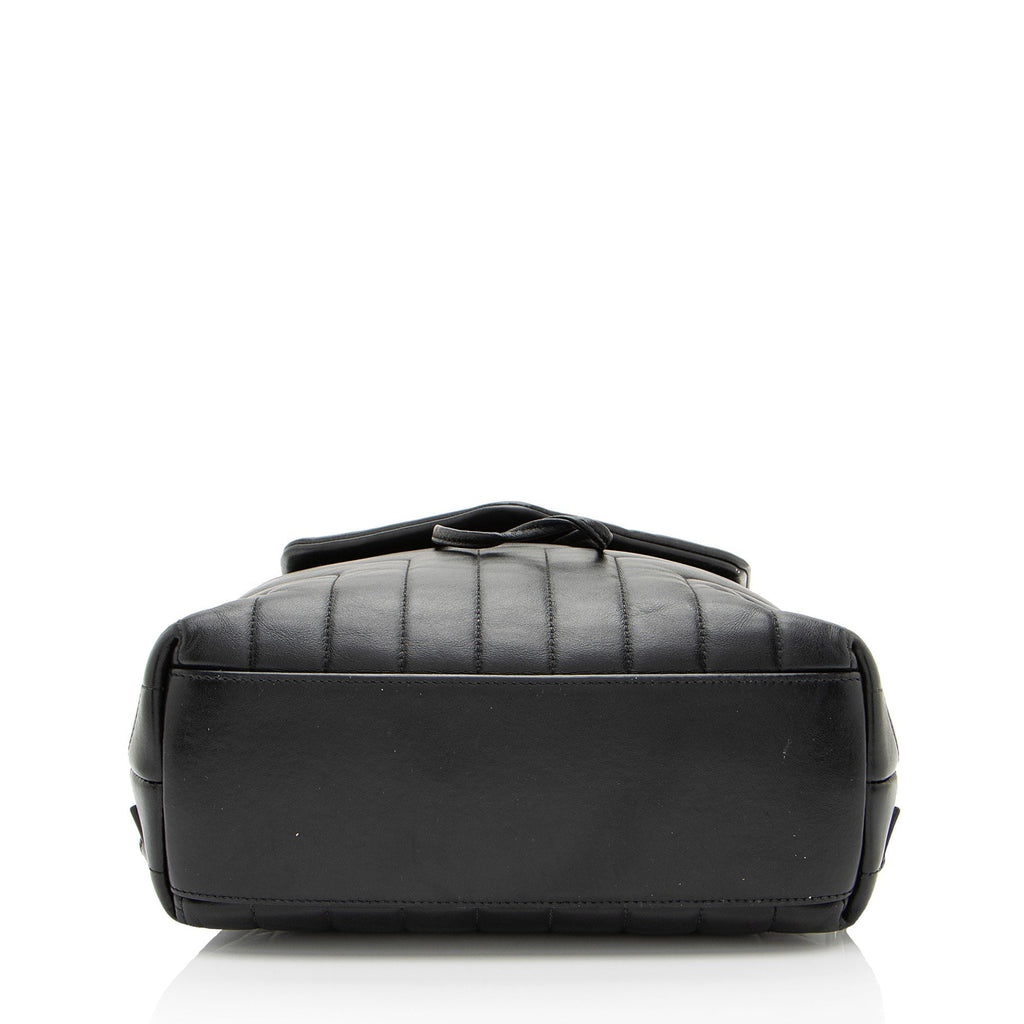 Saint Laurent Matelasse Calfskin Monogram LouLou Small Backpack