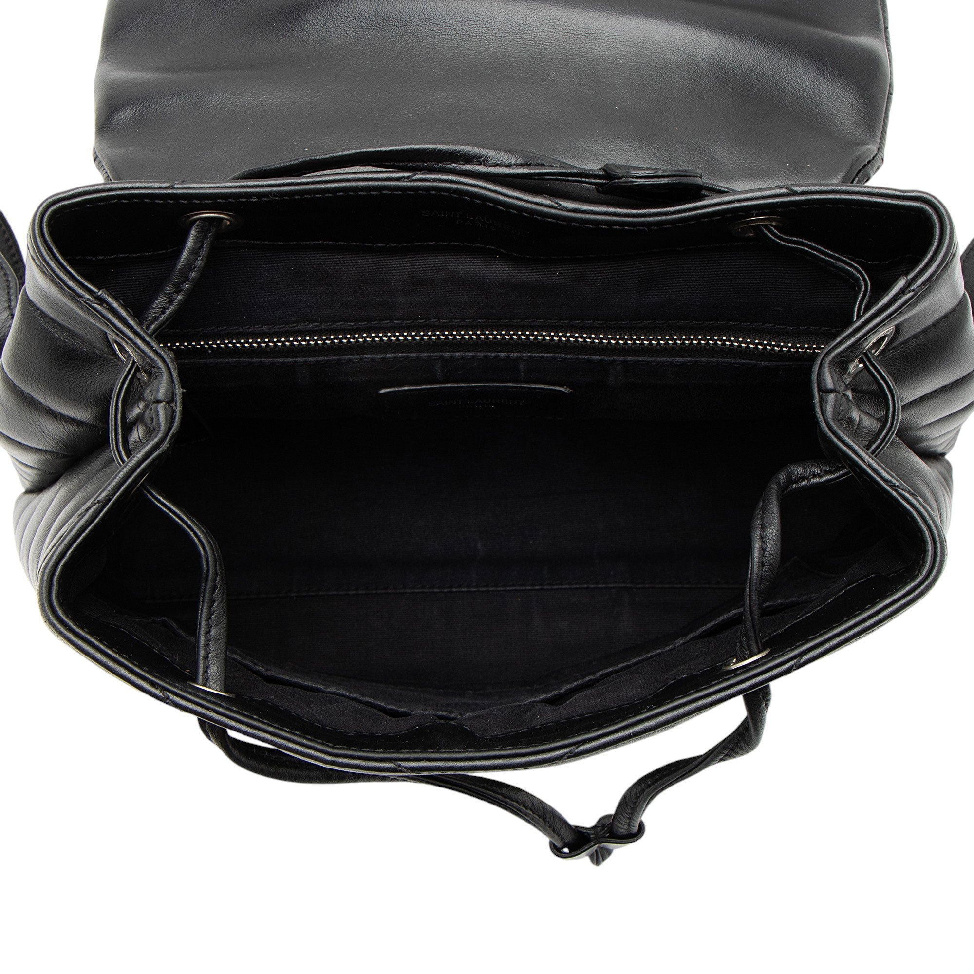 Saint Laurent Matelasse Calfskin Monogram LouLou Small Backpack