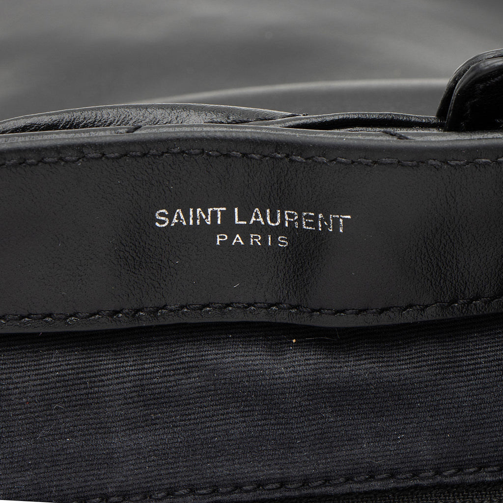 Saint Laurent Matelasse Calfskin Monogram LouLou Small Backpack