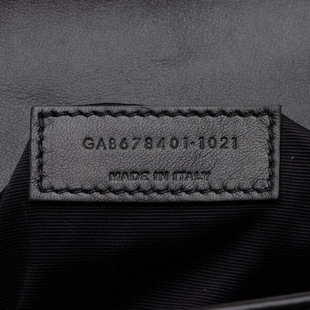 Saint Laurent Matelasse Calfskin Monogram LouLou Toy Crossbody Bag (SHF-tGwfOp)