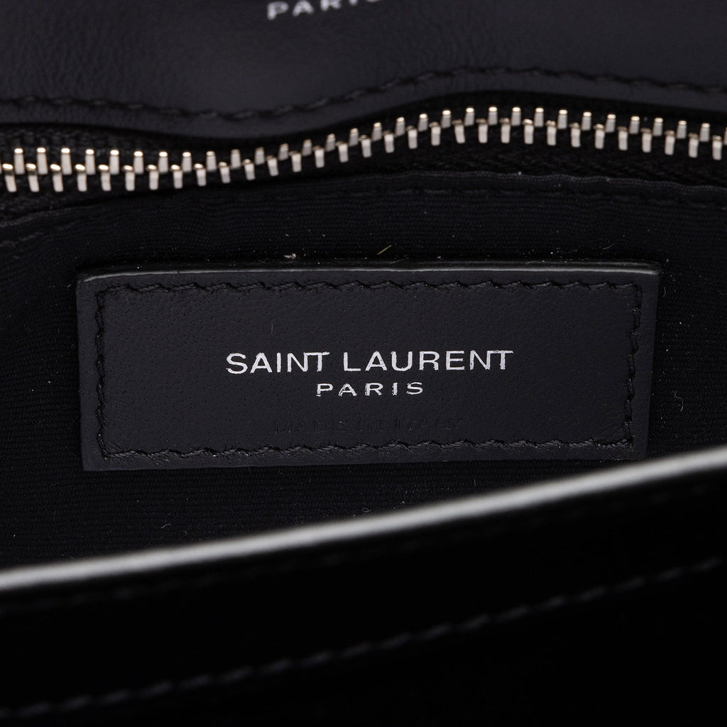 Saint Laurent Matelasse Calfskin Monogram LouLou Toy Crossbody Bag (SHF-tGwfOp)