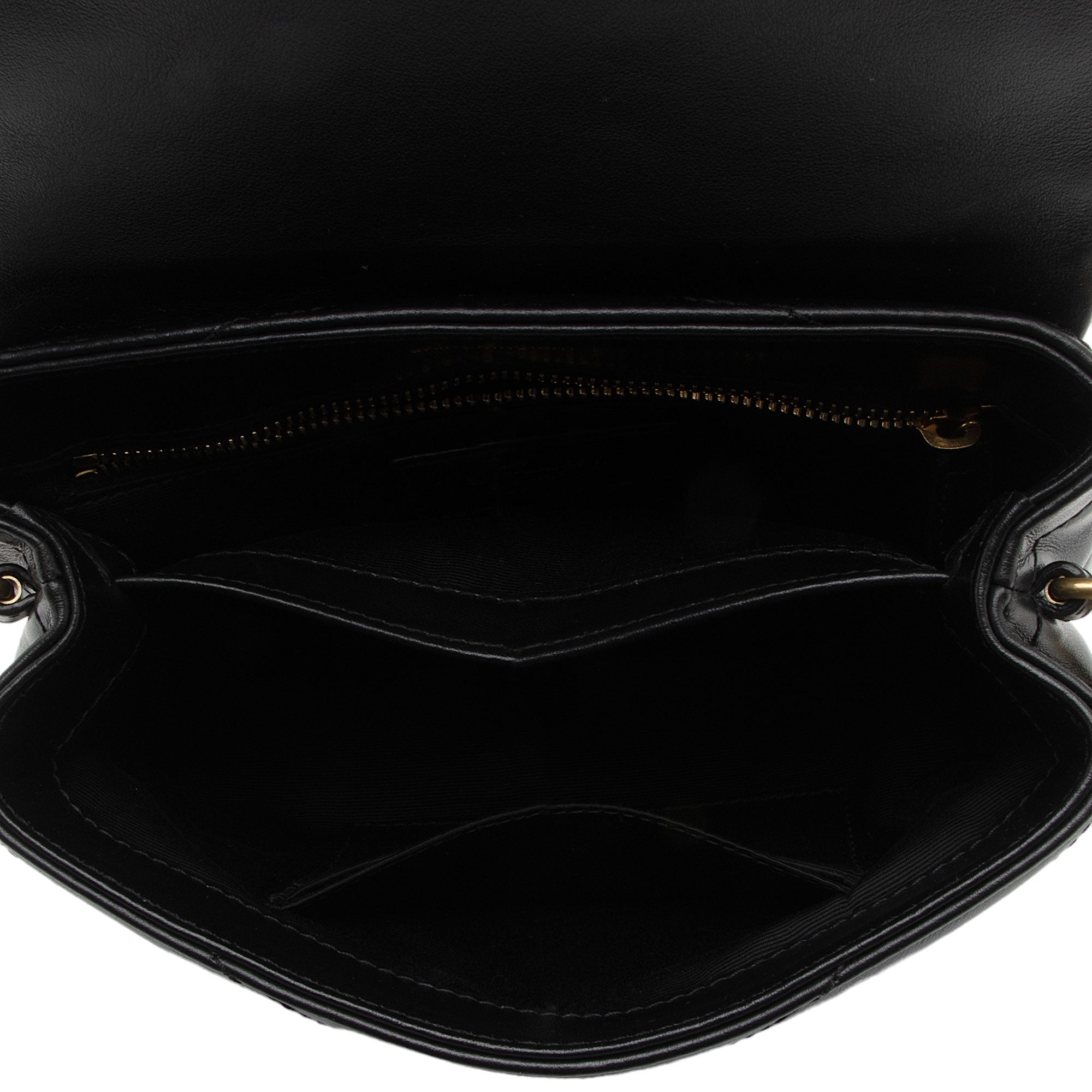 Saint Laurent Matelasse Calfskin Monogram LouLou Toy Crossbody Bag (SHF-4hU5Ge)