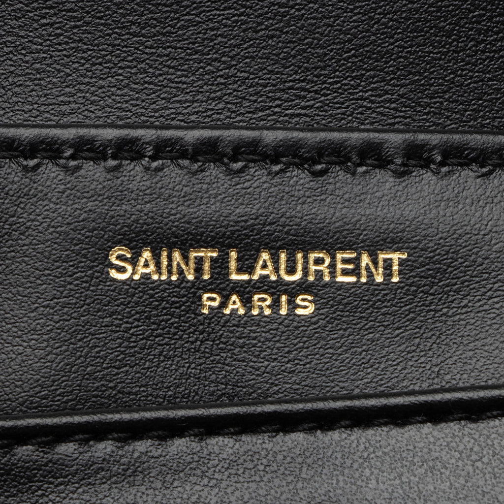 Saint Laurent Matelasse Calfskin Monogram LouLou Toy Crossbody Bag (SHF-4hU5Ge)