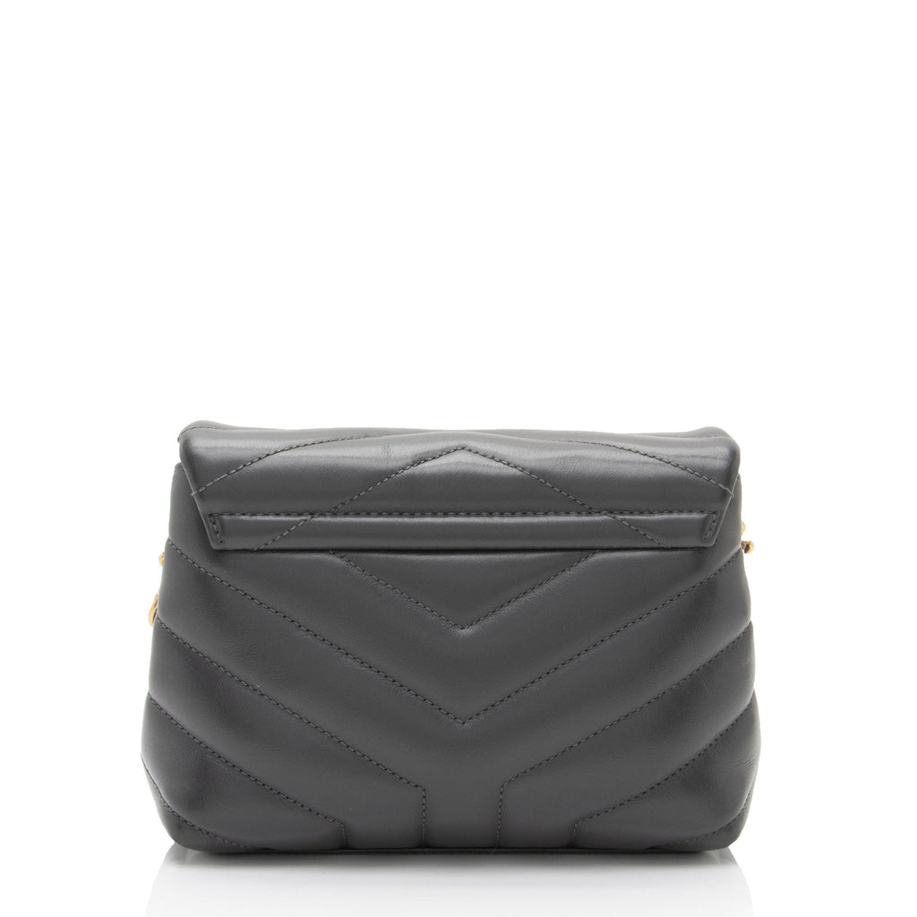 Saint Laurent Matelasse Calfskin Monogram LouLou Toy Crossbody (SHF-P5Bzym)