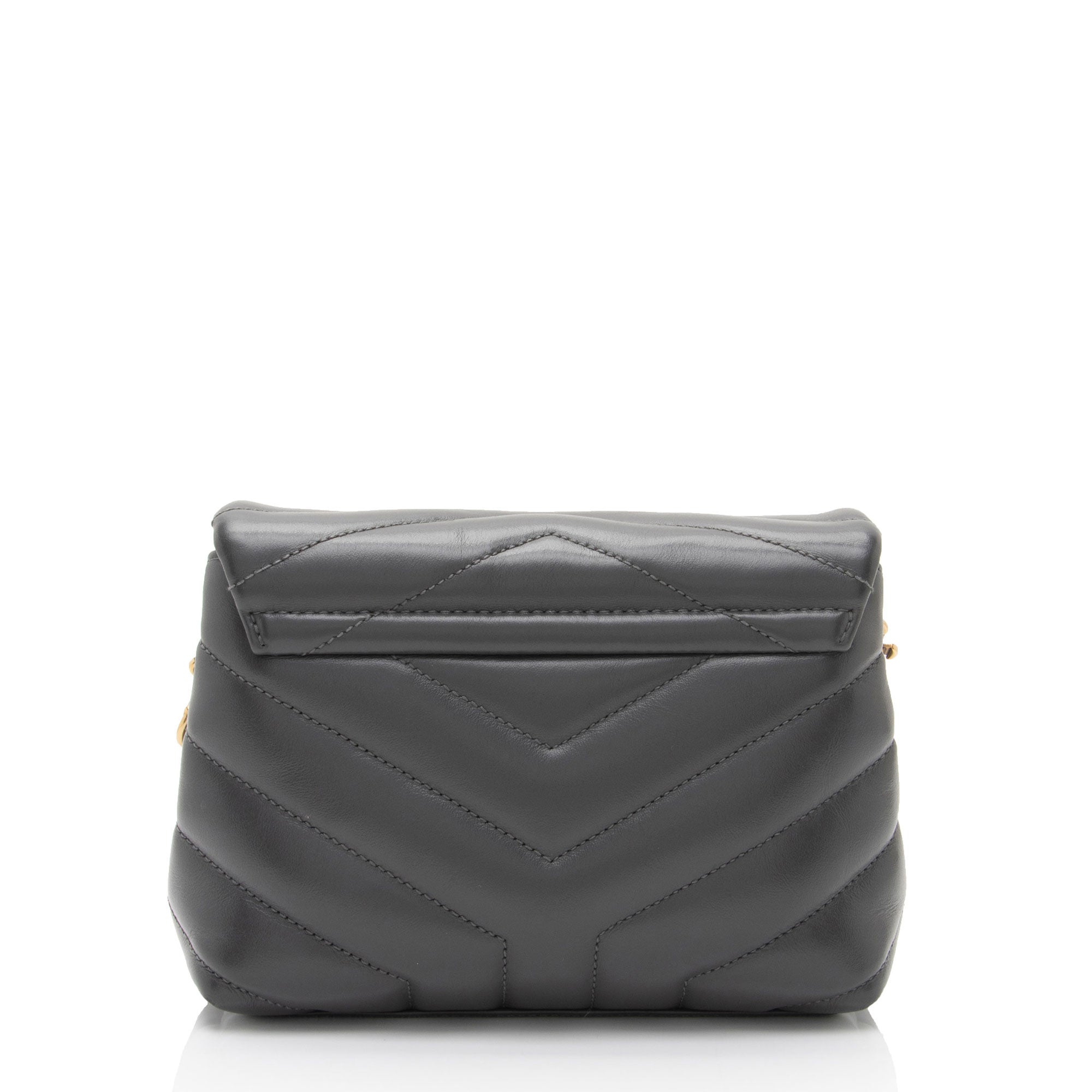 Saint Laurent Matelasse Calfskin Monogram LouLou Toy Crossbody (SHF-P5Bzym)