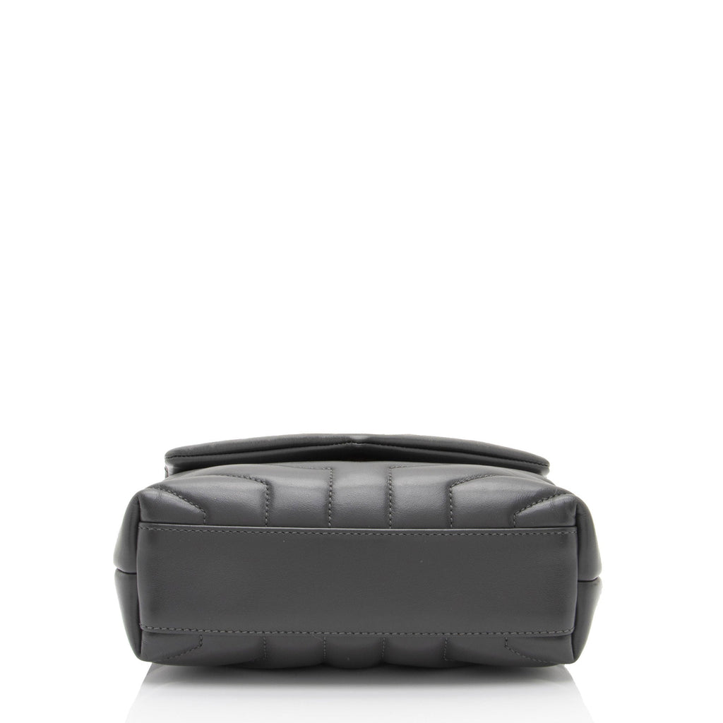 Saint Laurent Matelasse Calfskin Monogram LouLou Toy Crossbody (SHF-P5Bzym)