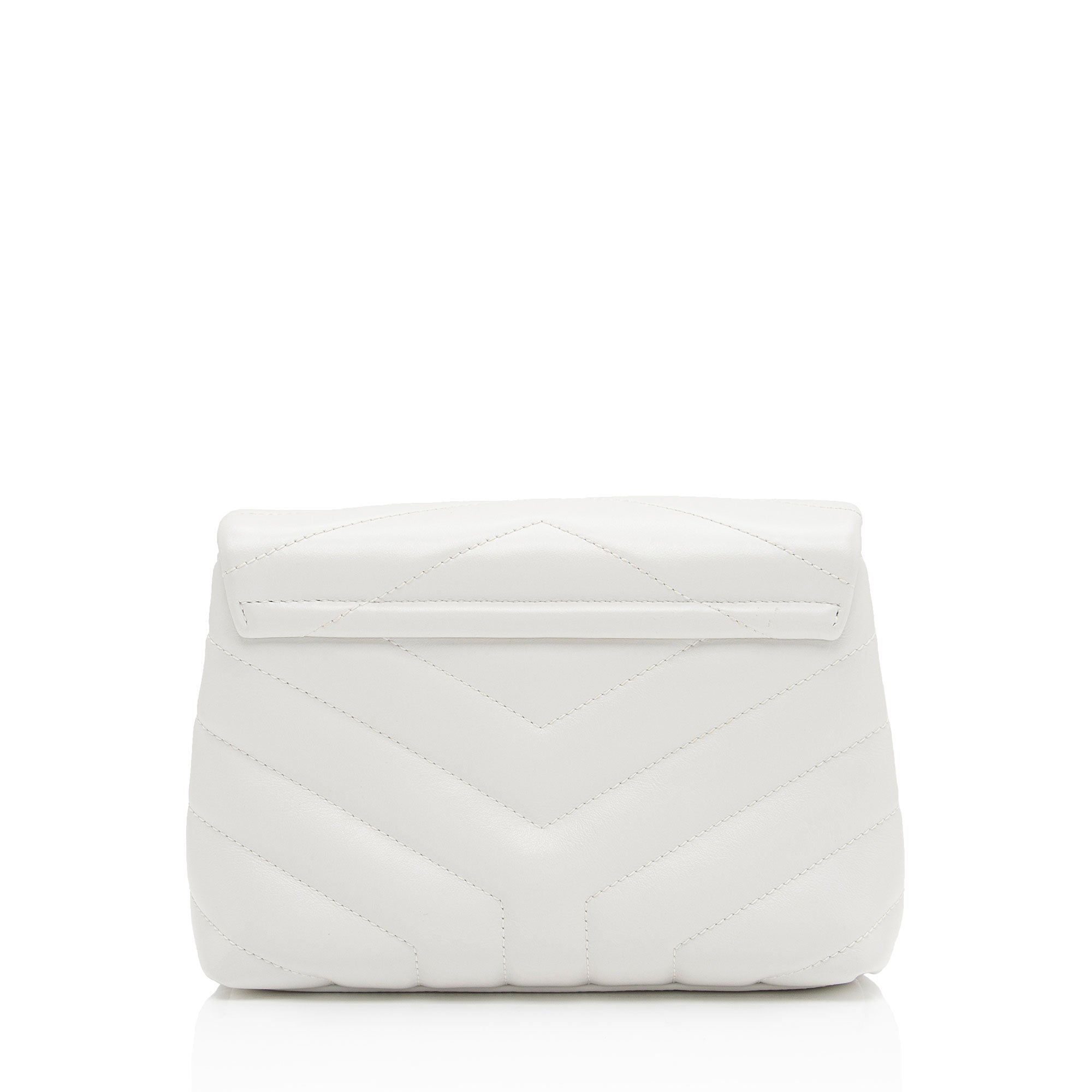 Saint Laurent Matelasse Calfskin Monogram LouLou Toy Crossbody Bag (SHF-iYanNR)